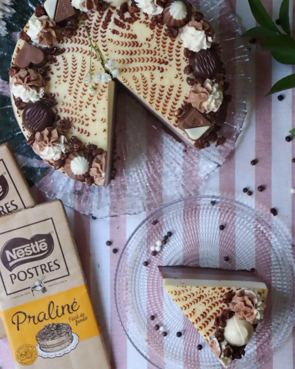 romisbakes recipe Three chocolate cake