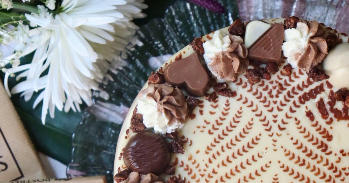 romisbakes recipe Three chocolate cake