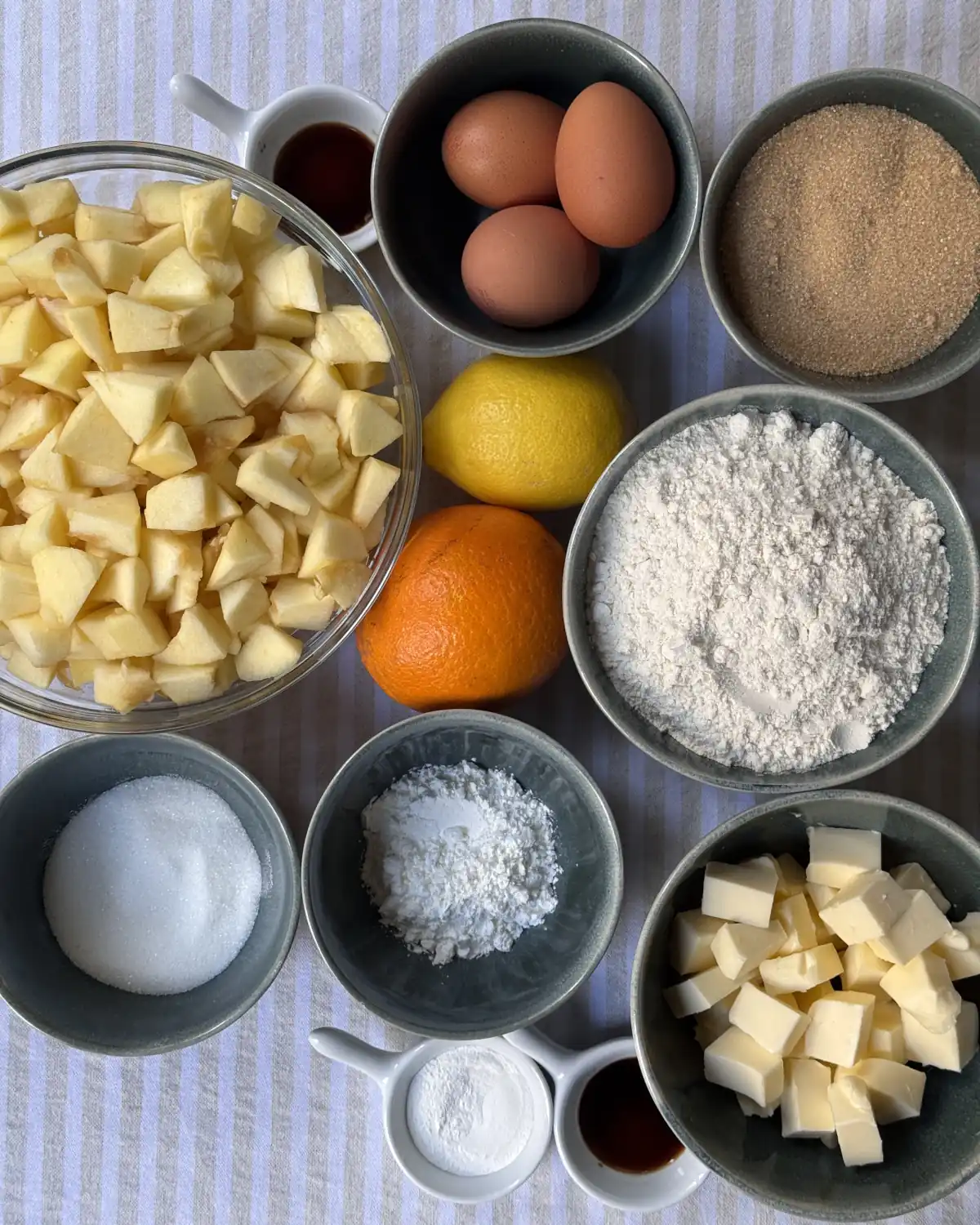 romisbakes receta Crumble de manzana