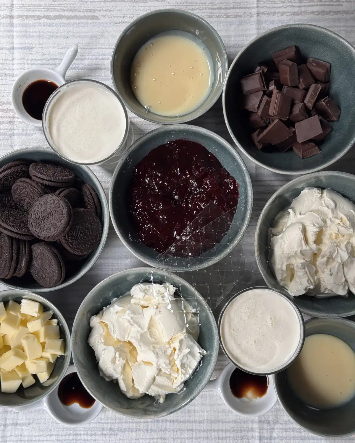 romisbakes receta Cheesecake Selva Negra sin horno