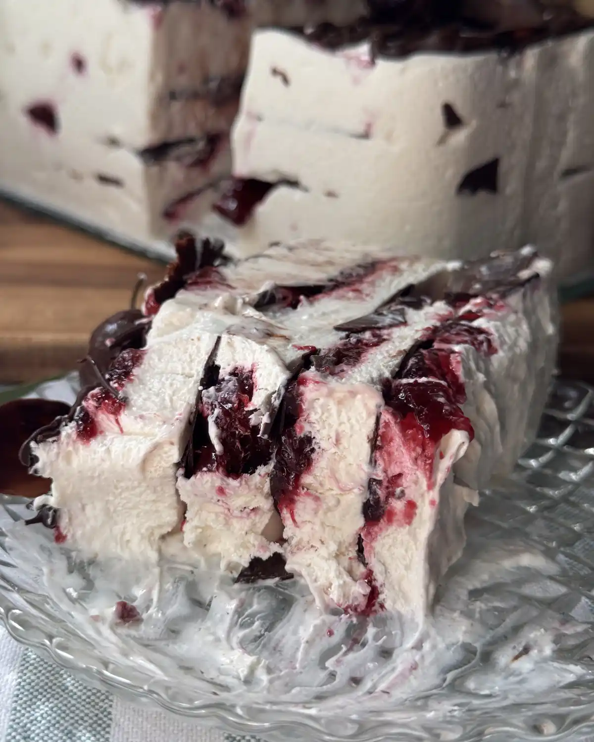 romisbakes receta Black Forest Viennetta (Comtessa)