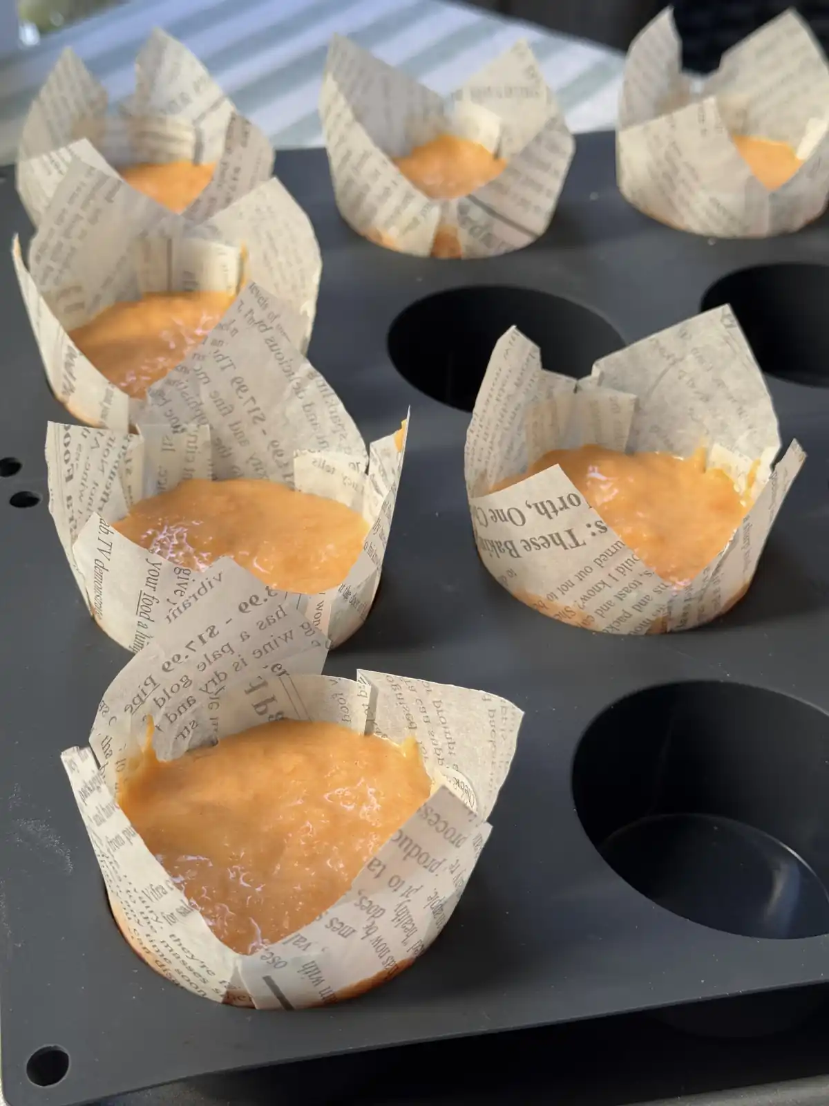 romisbakes receta Muffins de zanahoria con crumble de nueces