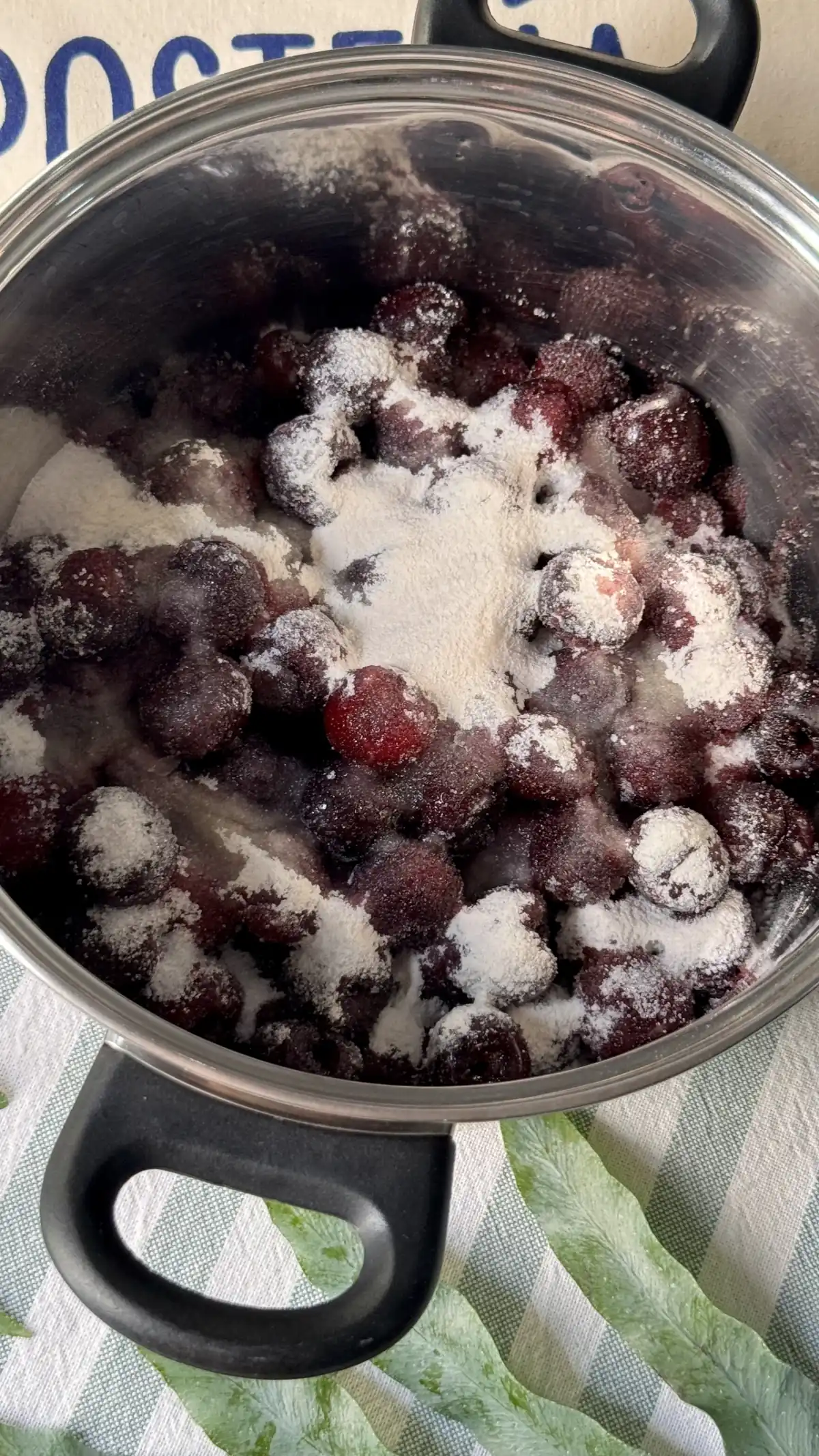 romisbakes recipe Homemade cherry jam