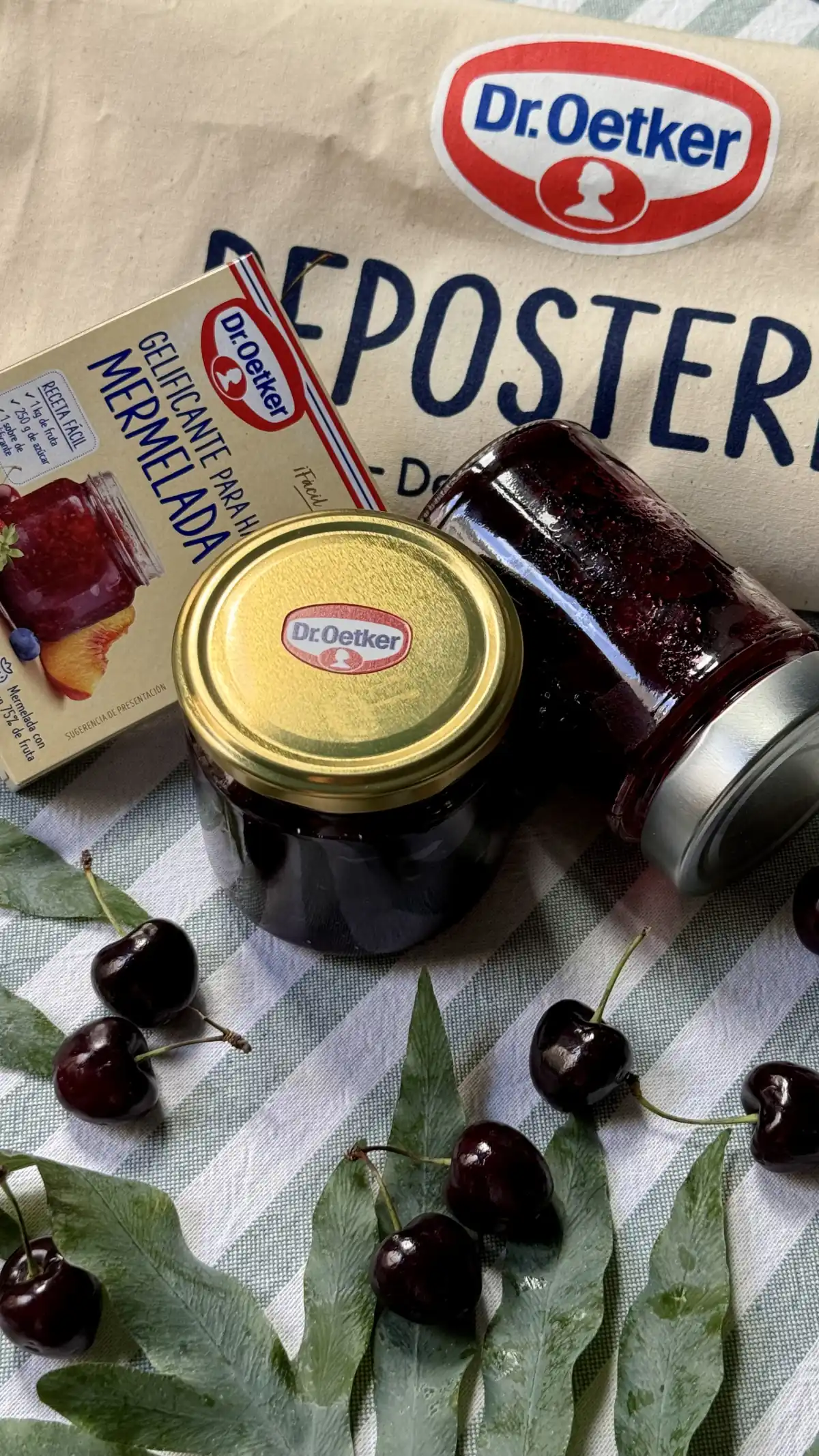 romisbakes recipe Homemade cherry jam