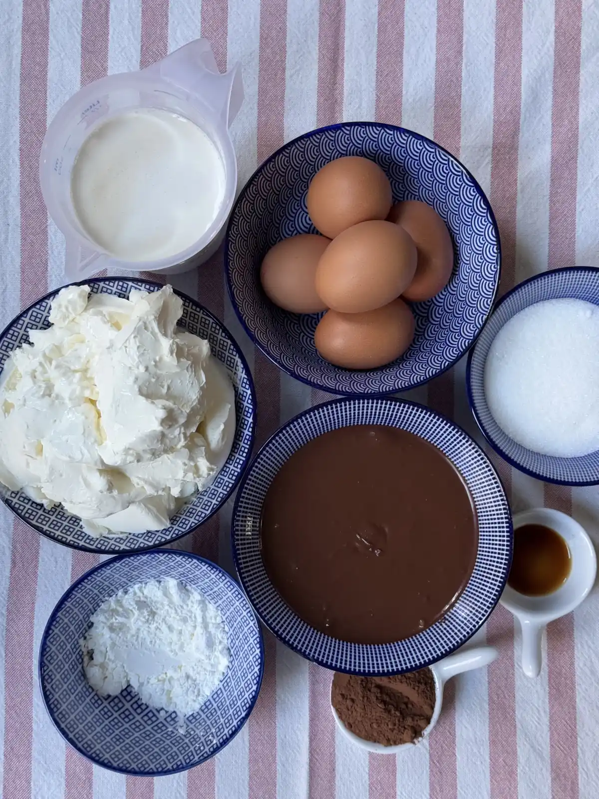 romisbakes recipe Chocolate cheesecake