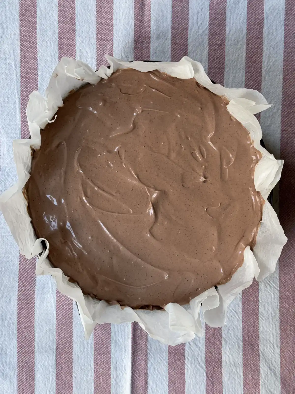 romisbakes recipe Chocolate cheesecake