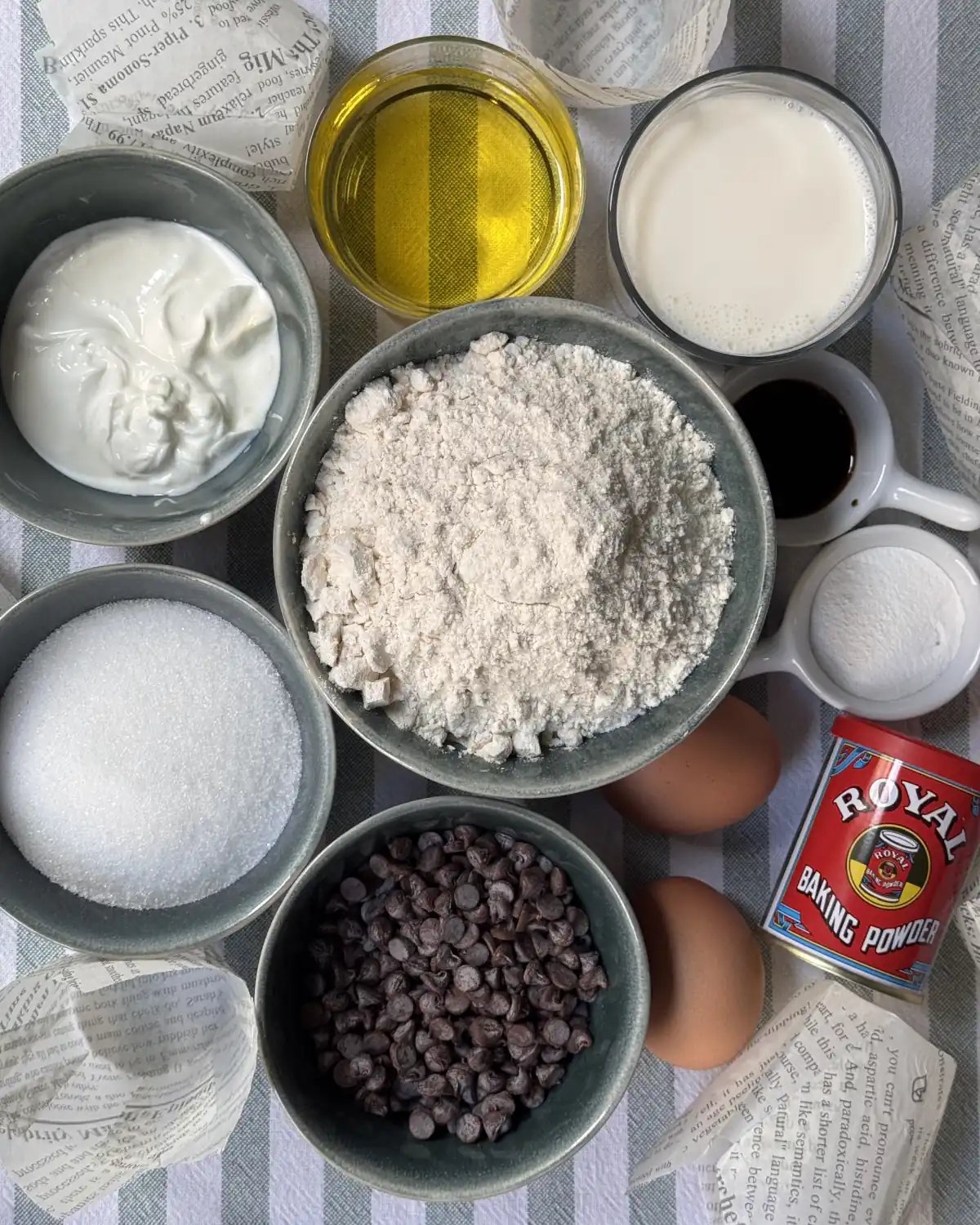 romisbakes receta Muffins con chips de chocolate