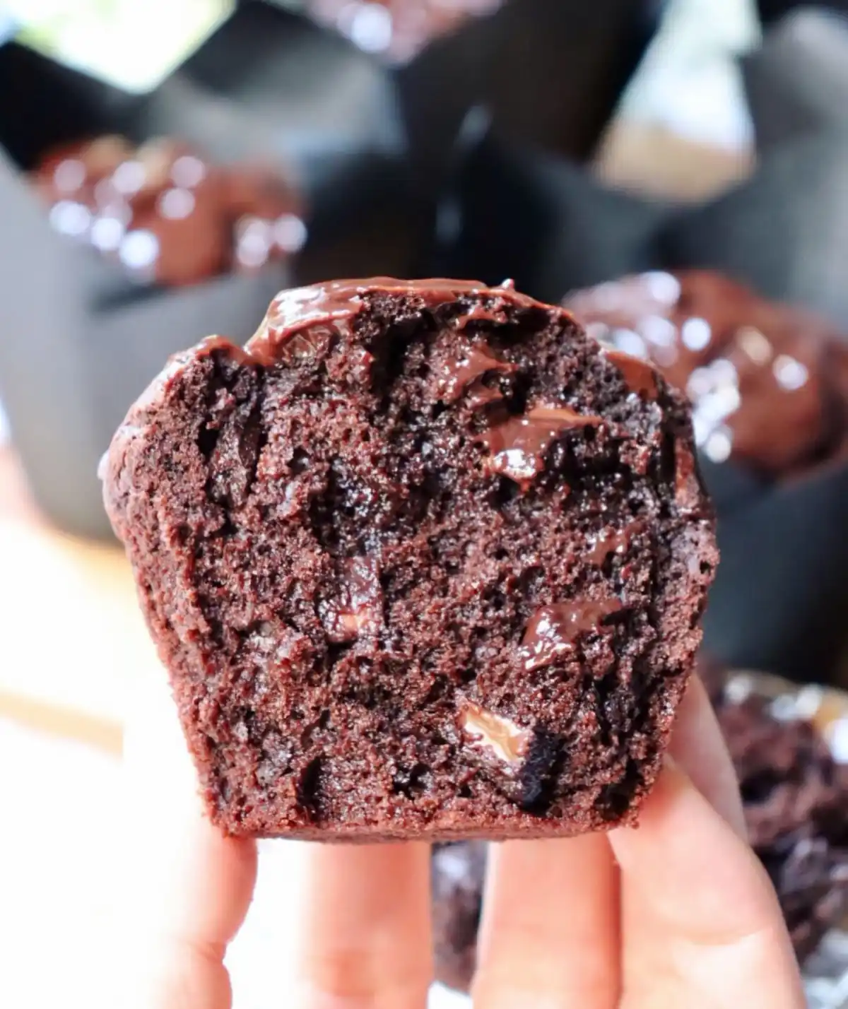 romisbakes recipe Chocolate muffins