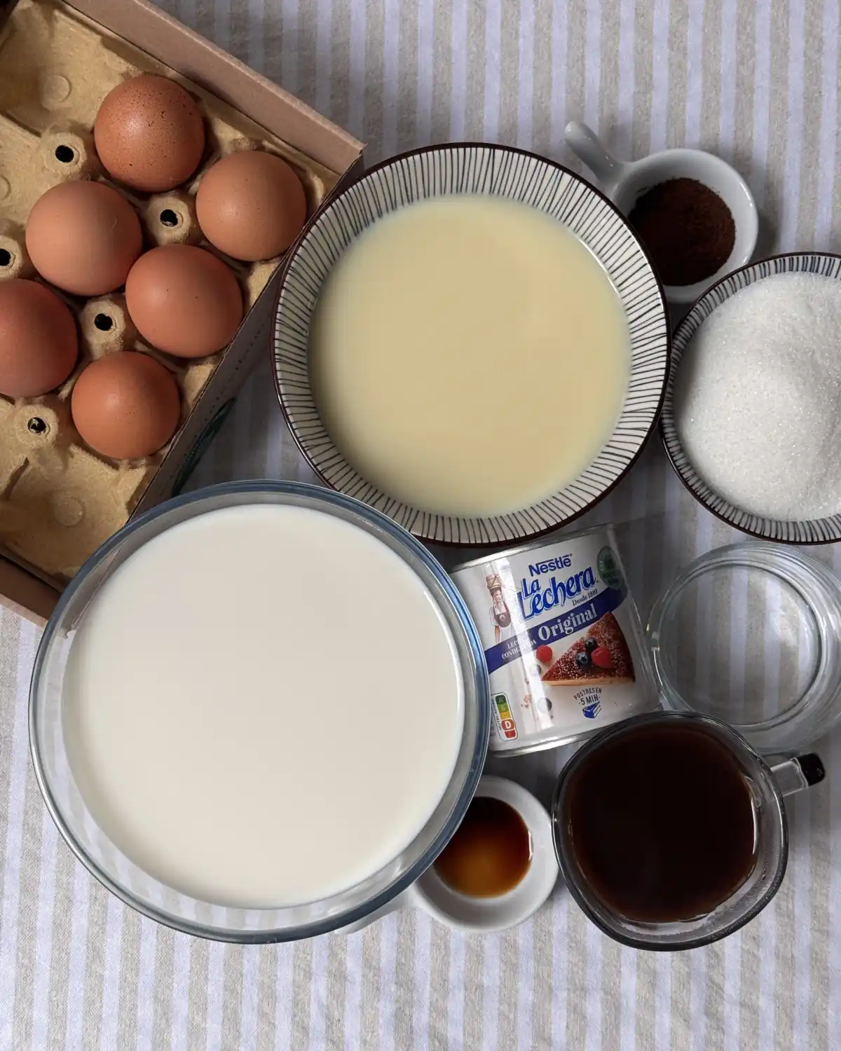 romisbakes receta Flan de café y leche condensada