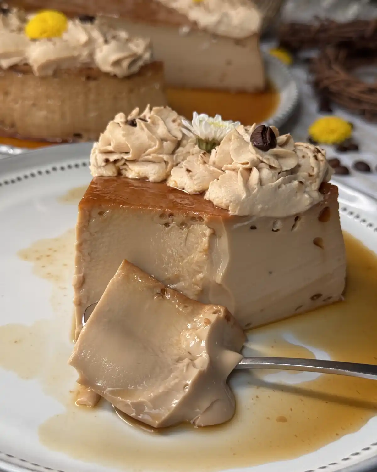 romisbakes receta Flan de café y leche condensada
