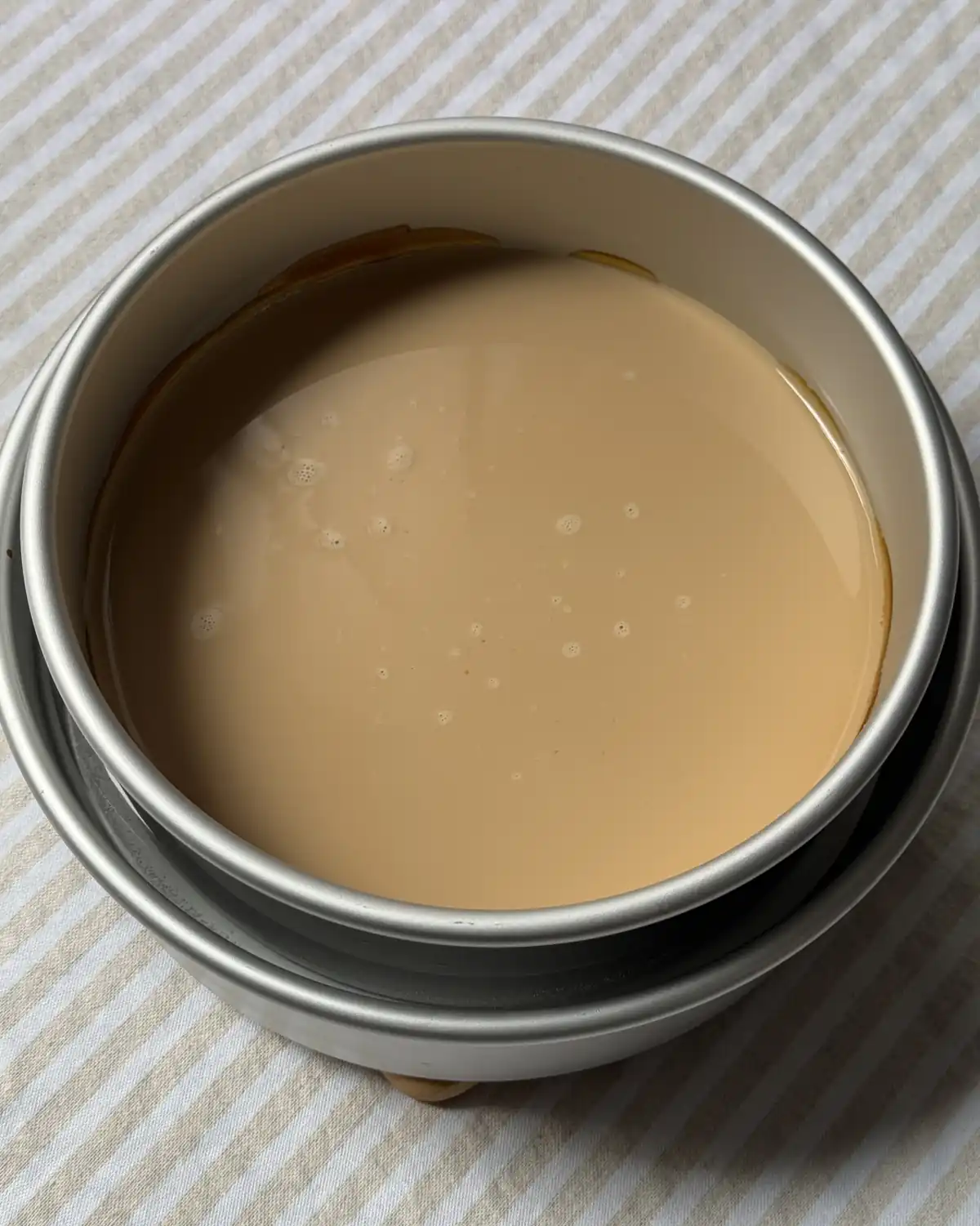 romisbakes receta Flan de café y leche condensada