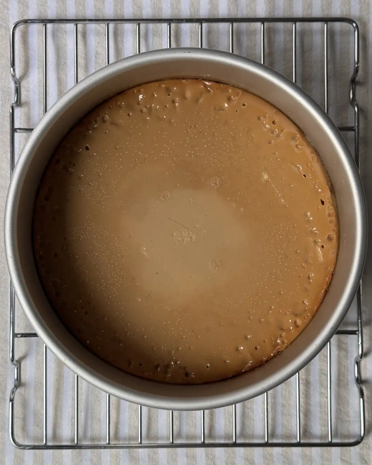 romisbakes receta Flan de café y leche condensada