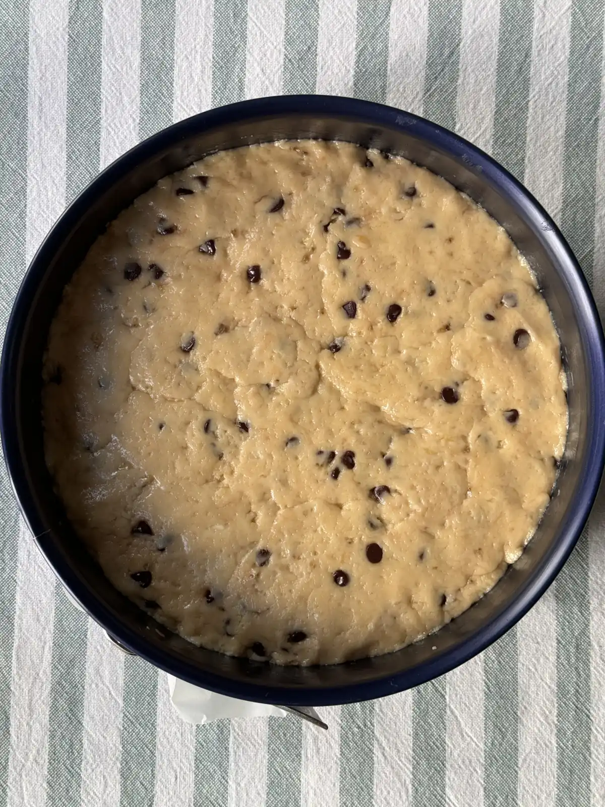 romisbakes recipe Giant Banana, Chocolate and Dulce de Leche Cookie