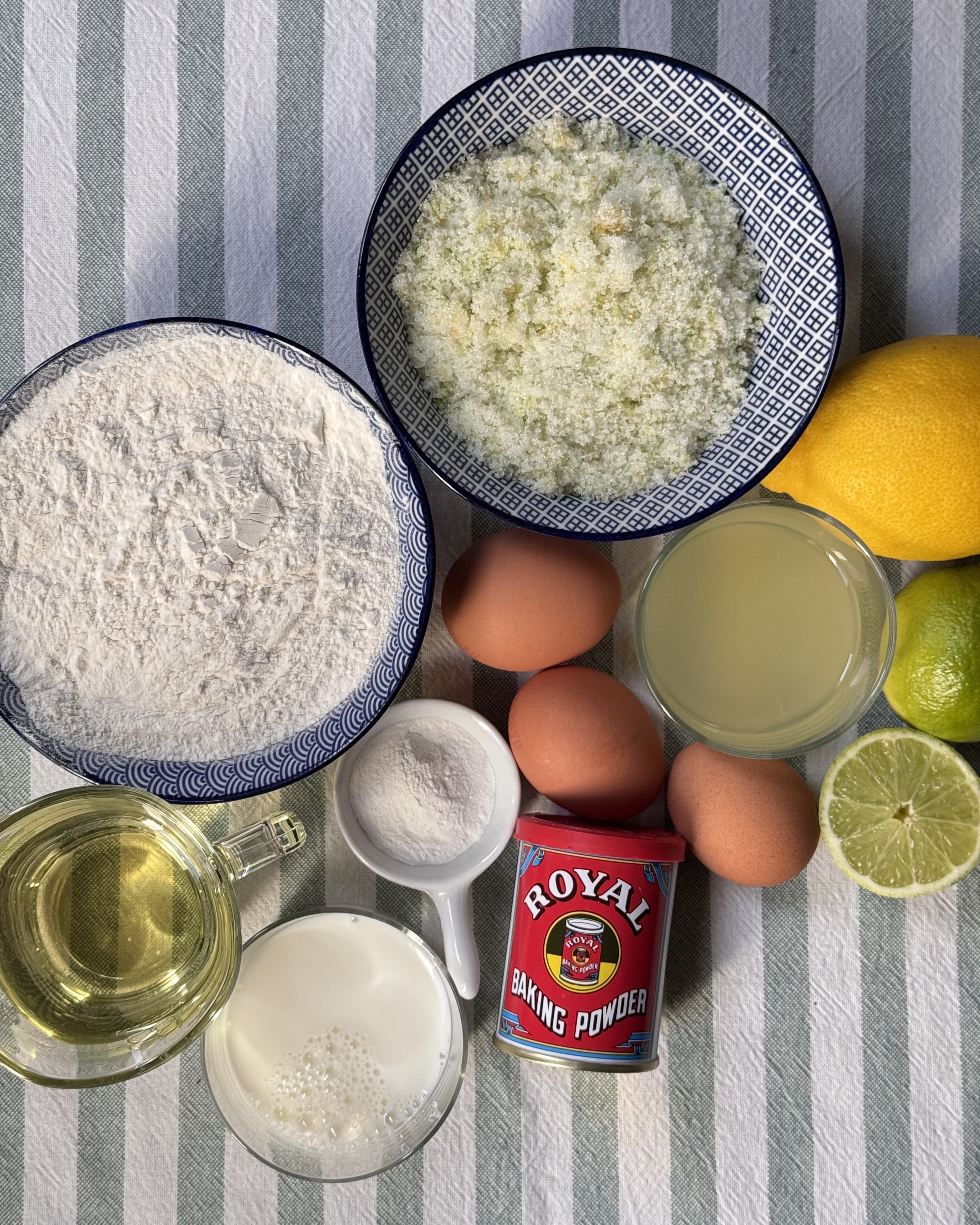 romisbakes recipe Lemon lime cake