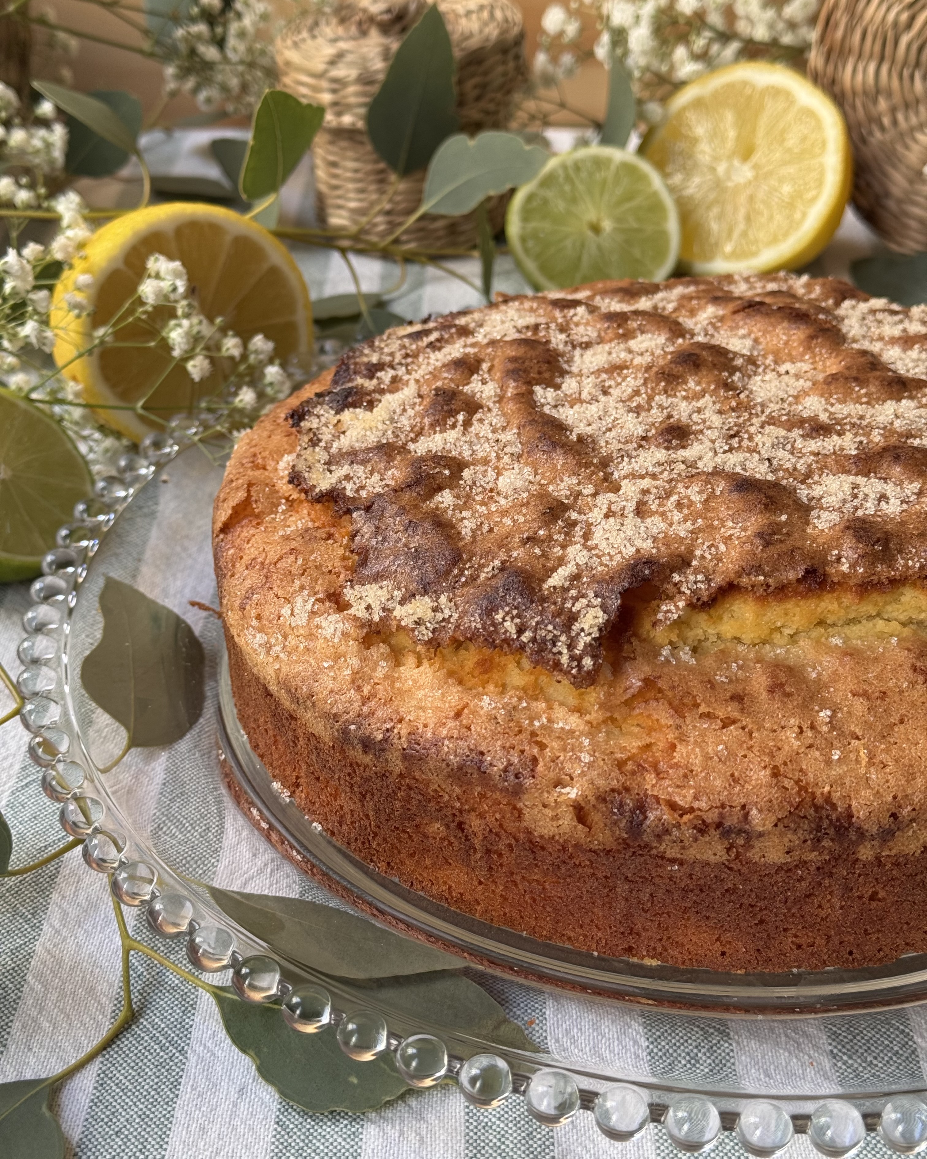 romisbakes recipe Lemon lime cake