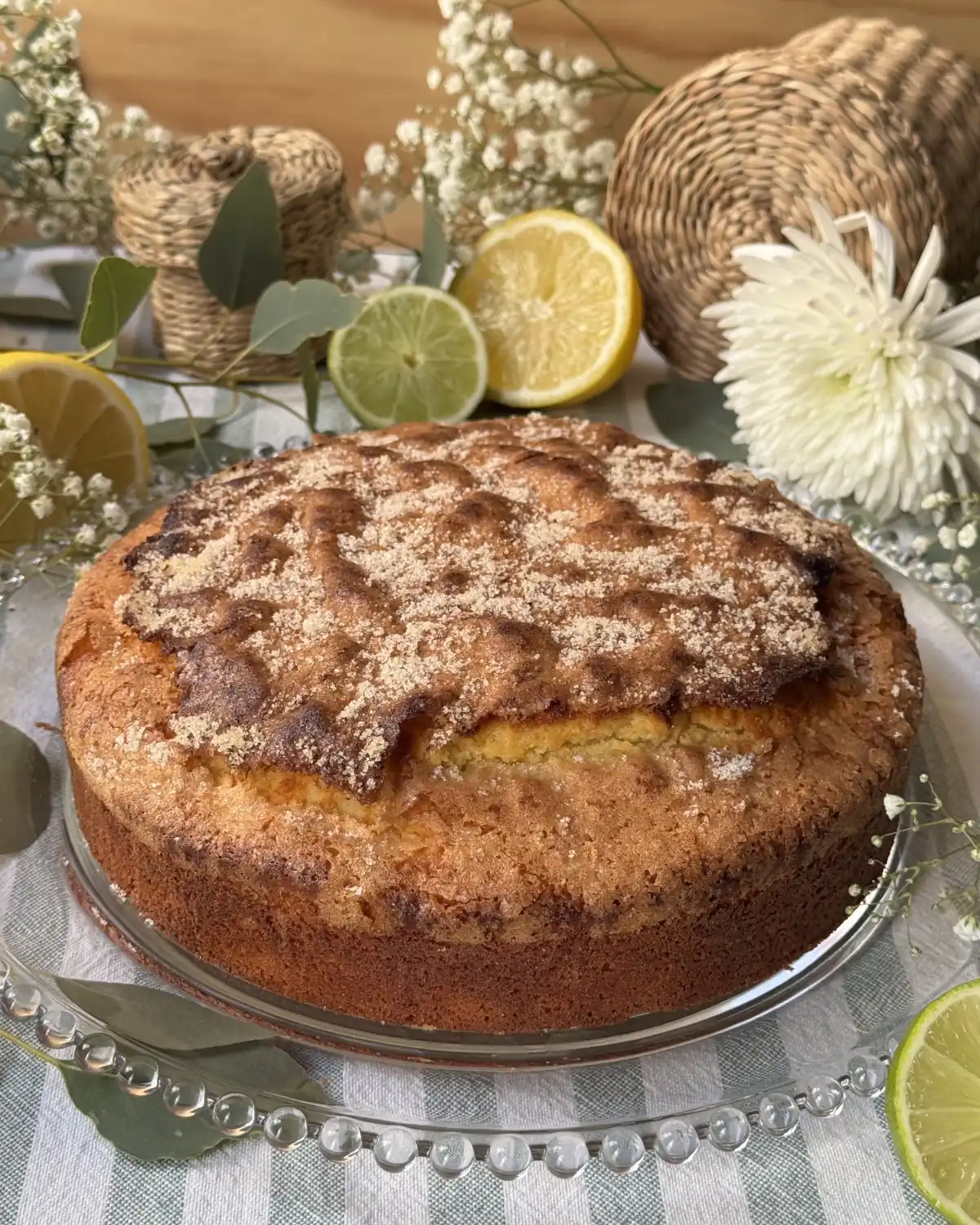 romisbakes receta Bizcocho de lima limón