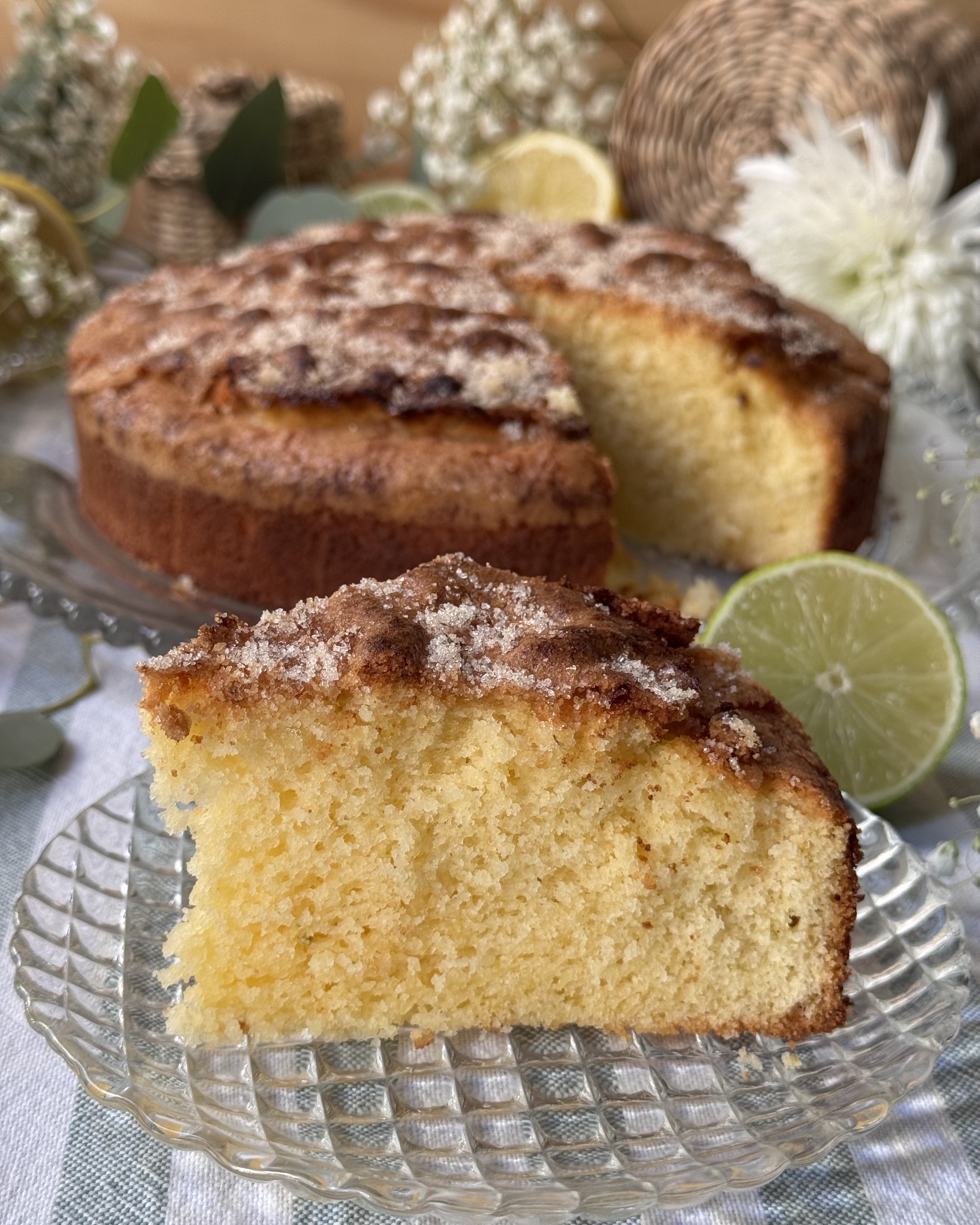 romisbakes recipe Lemon lime cake