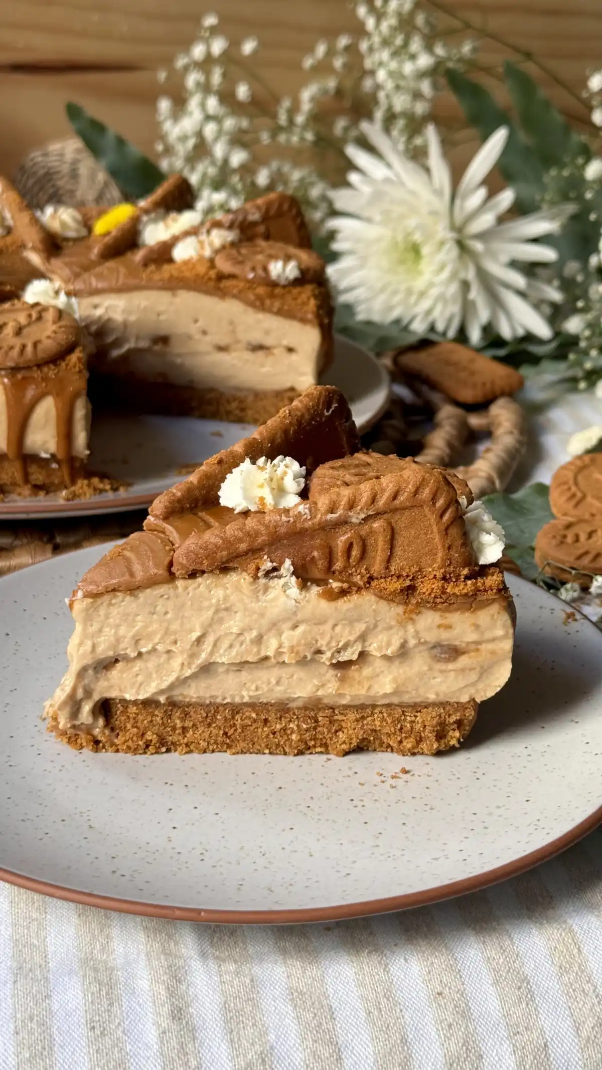 romisbakes recipe Lotus cheesecake