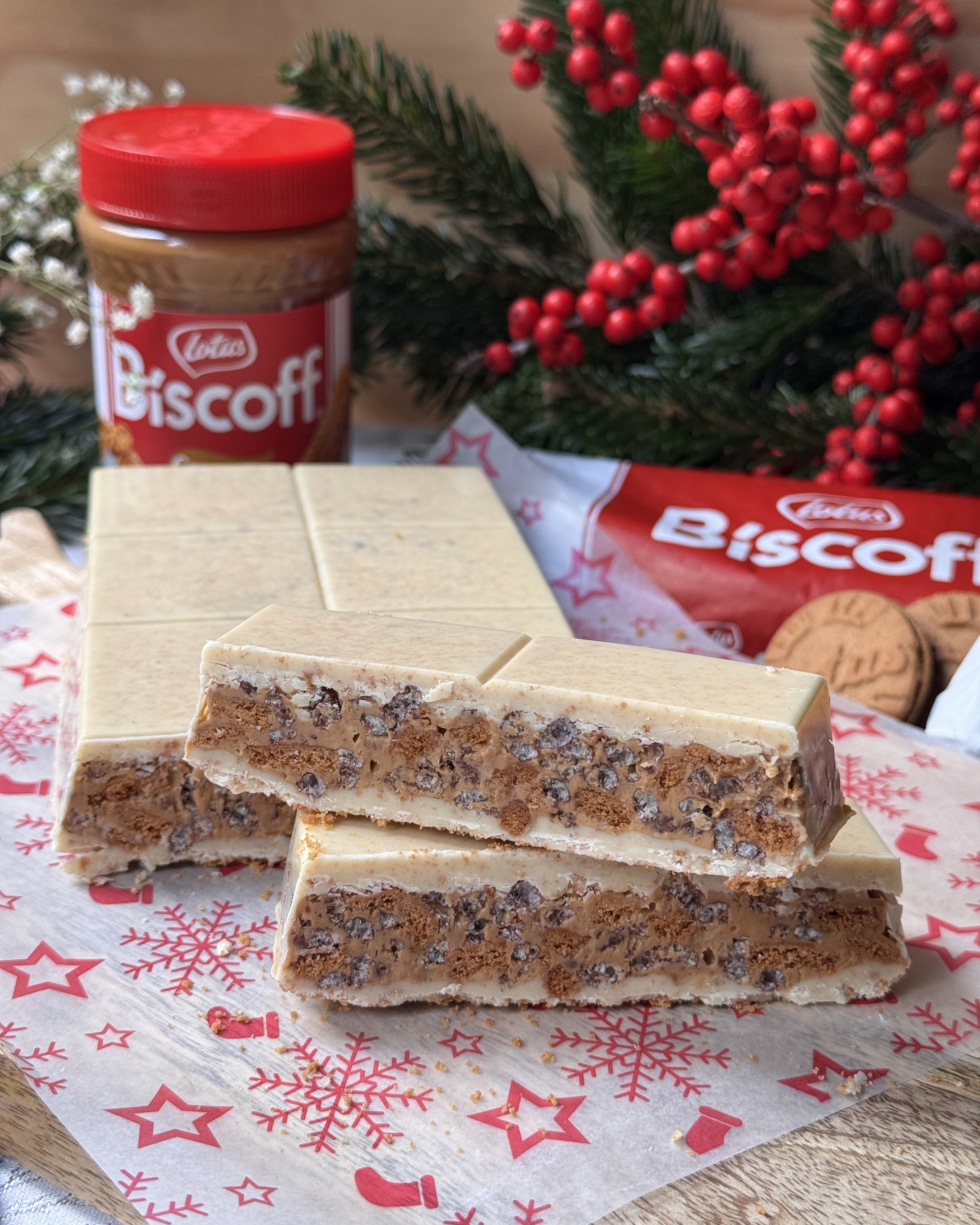 romisbakes recipe Lotus nougat