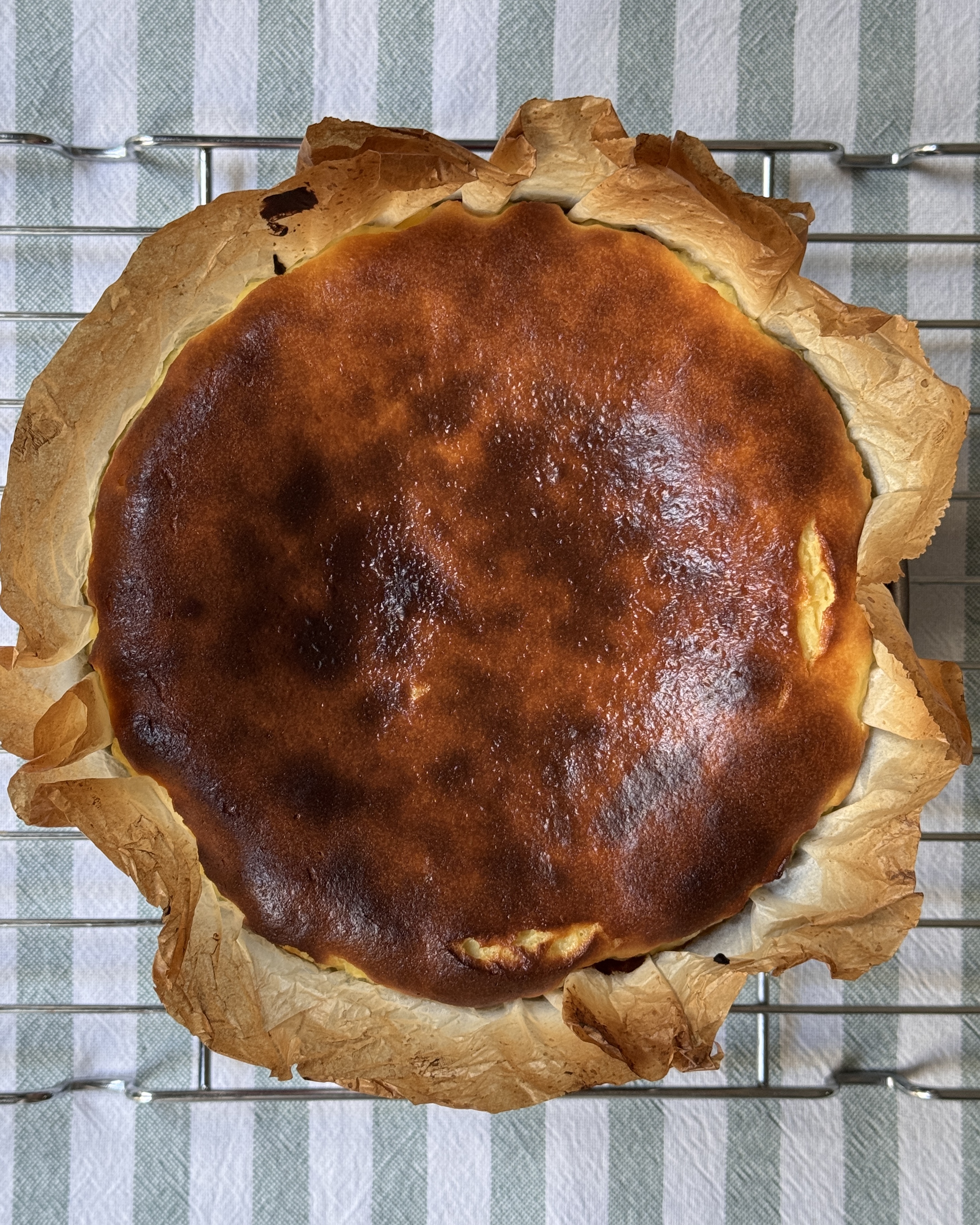 romisbakes recipe Baked mango cheesecake