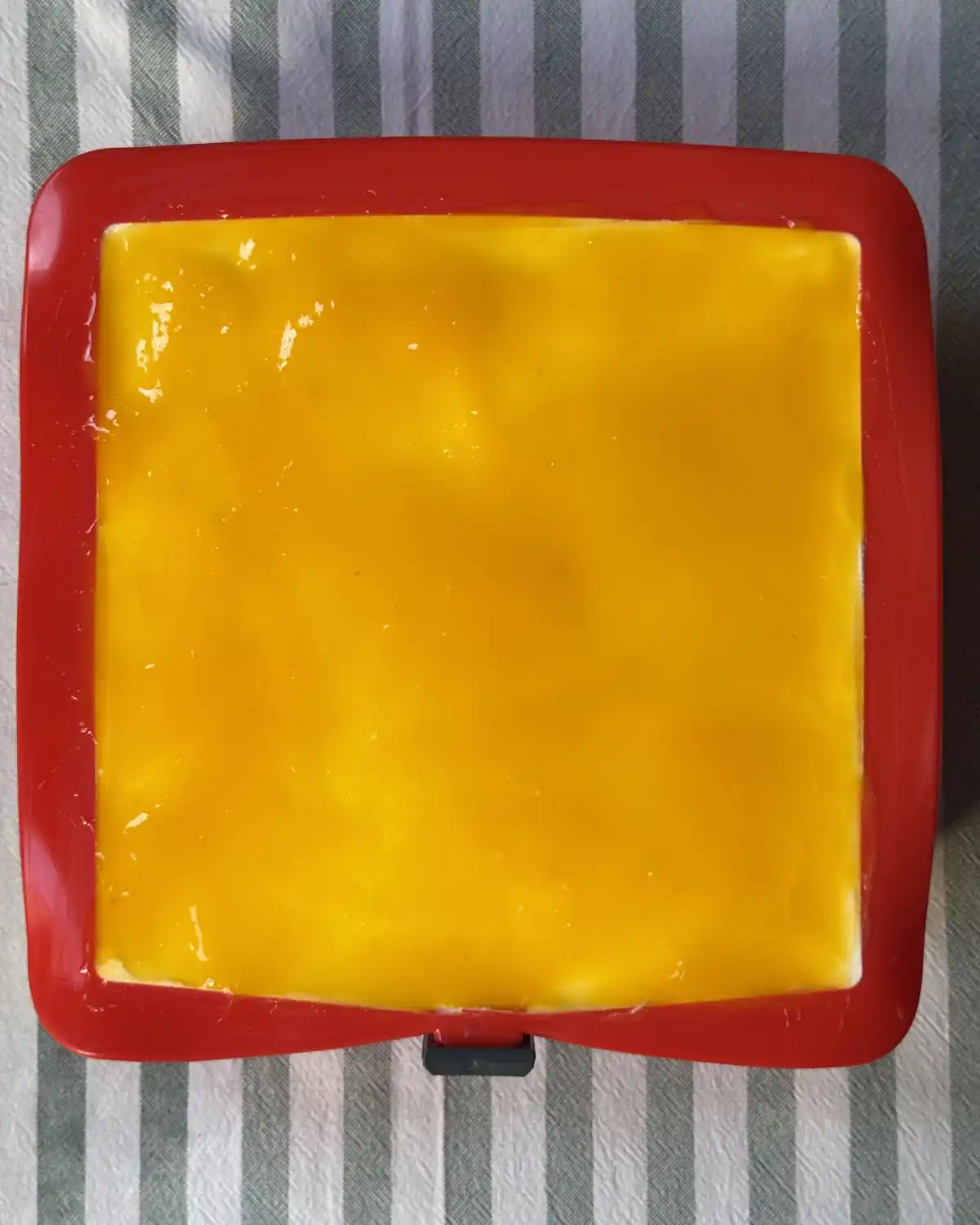 romisbakes receta Pastel estilo tiramisú de mango y naranja