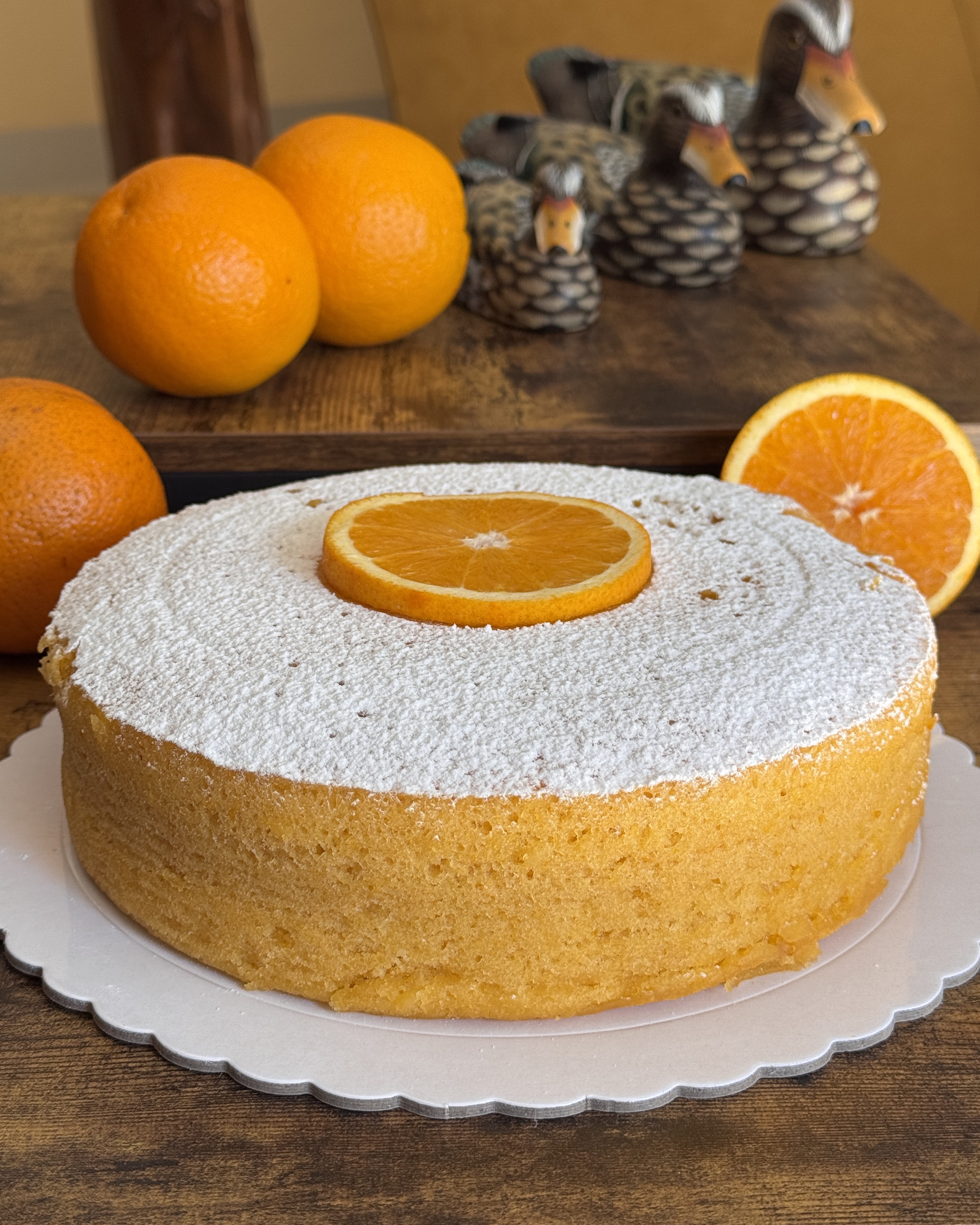 romisbakes receta Bizcocho de naranja al microondas