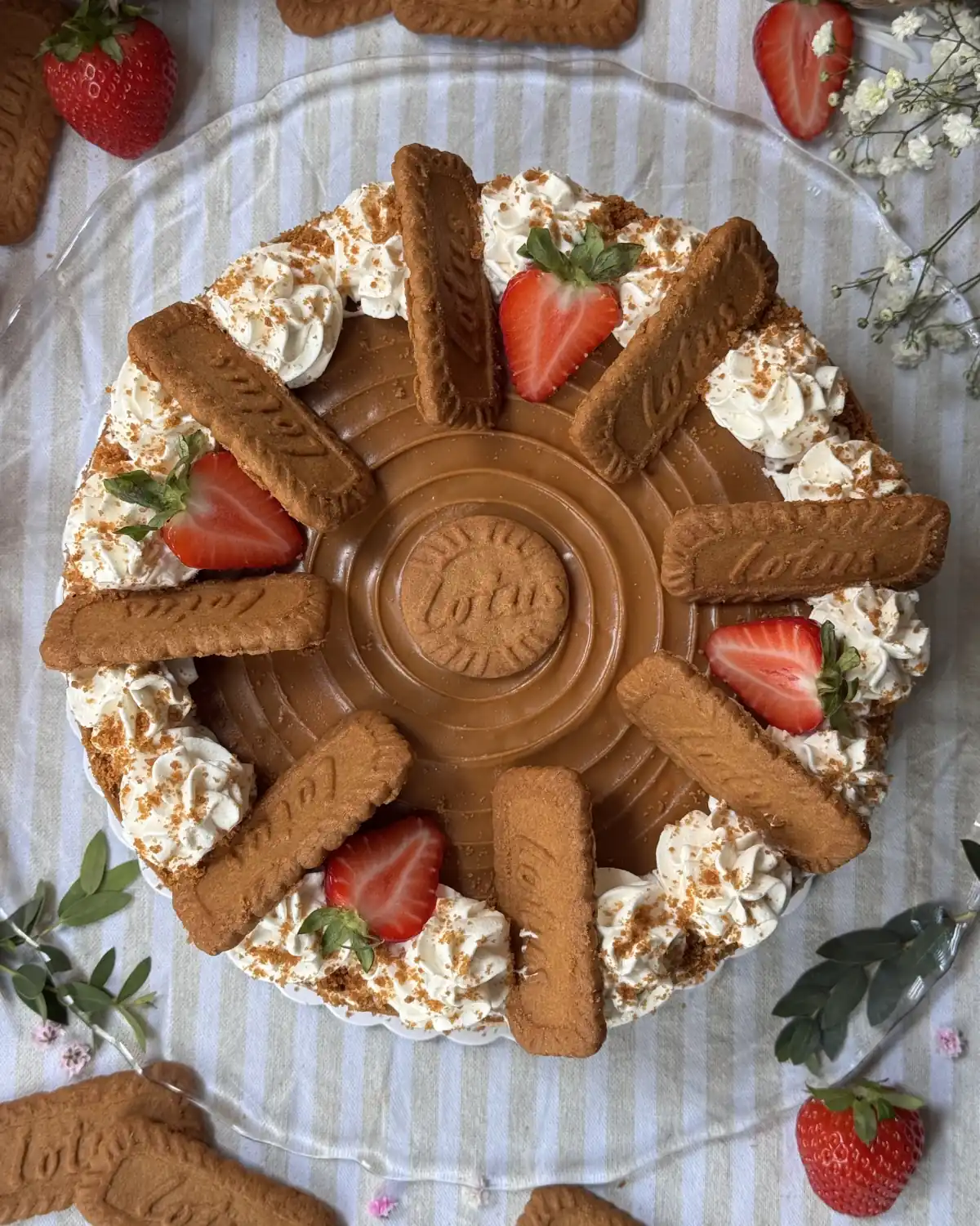 romisbakes receta Cheesecake Biscoff sin horno
