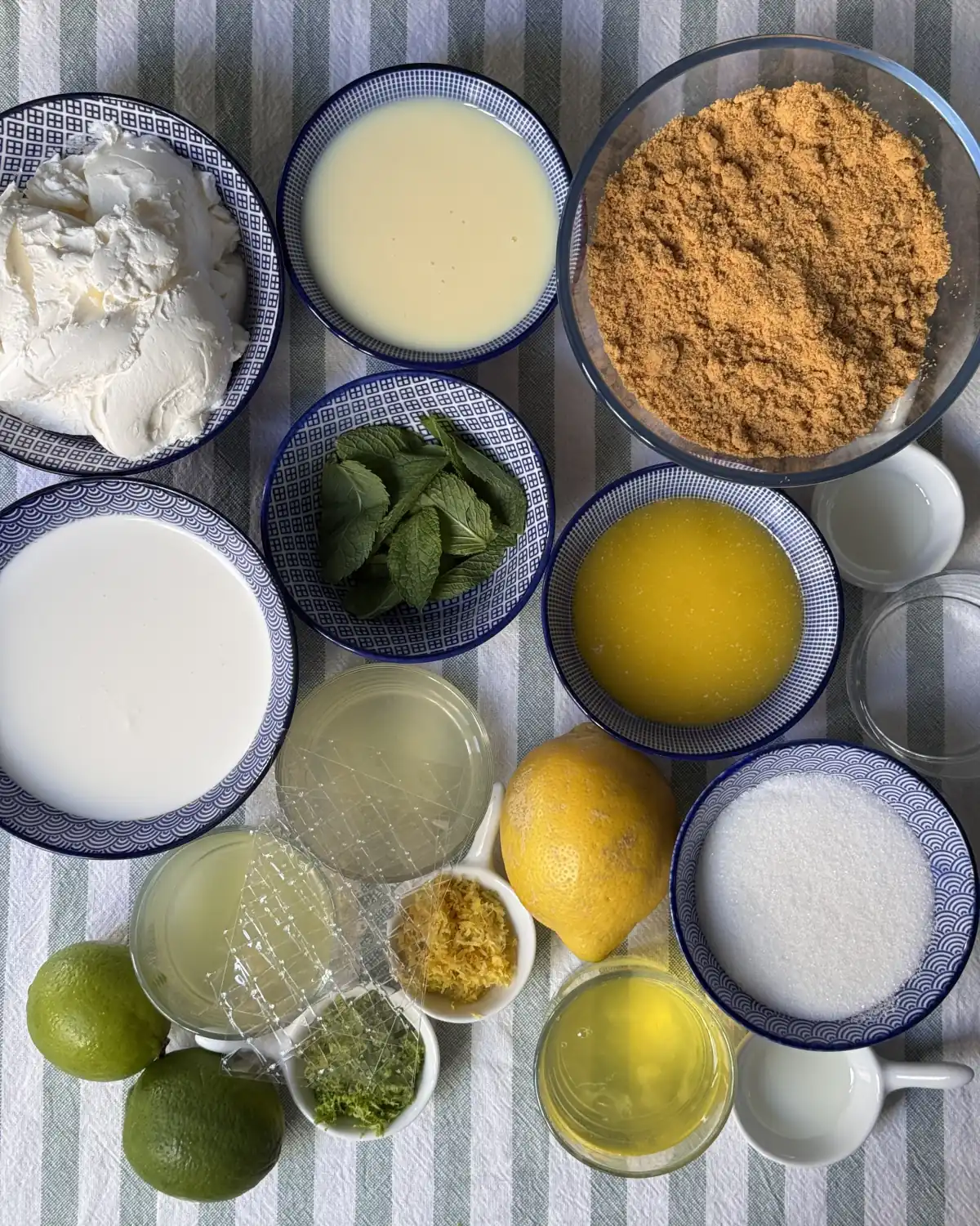 romisbakes recipe No-bake lime-lemon cheesecake