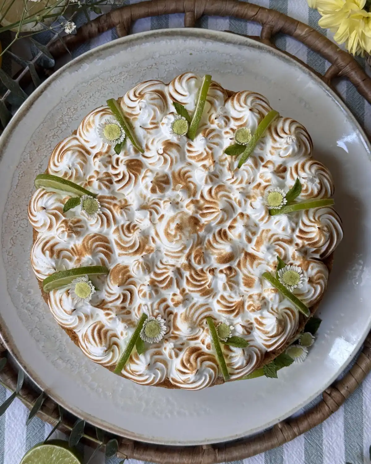 romisbakes recipe No-bake lime-lemon cheesecake