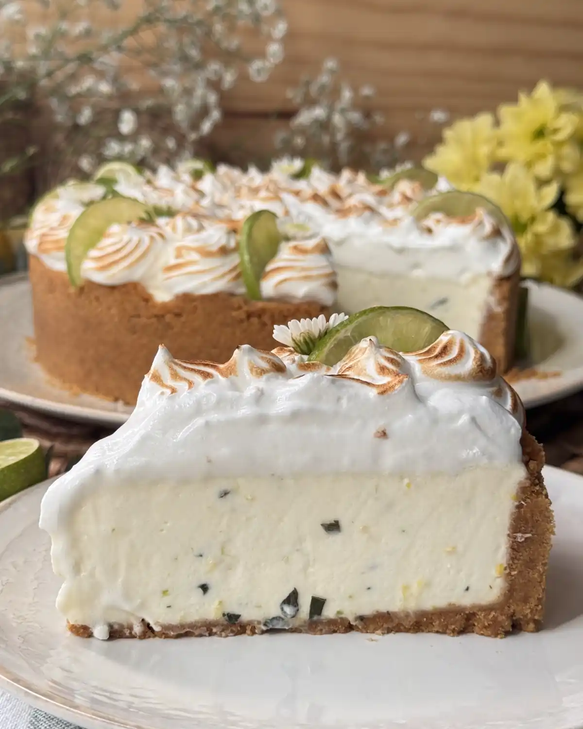 romisbakes recipe No-bake lime-lemon cheesecake