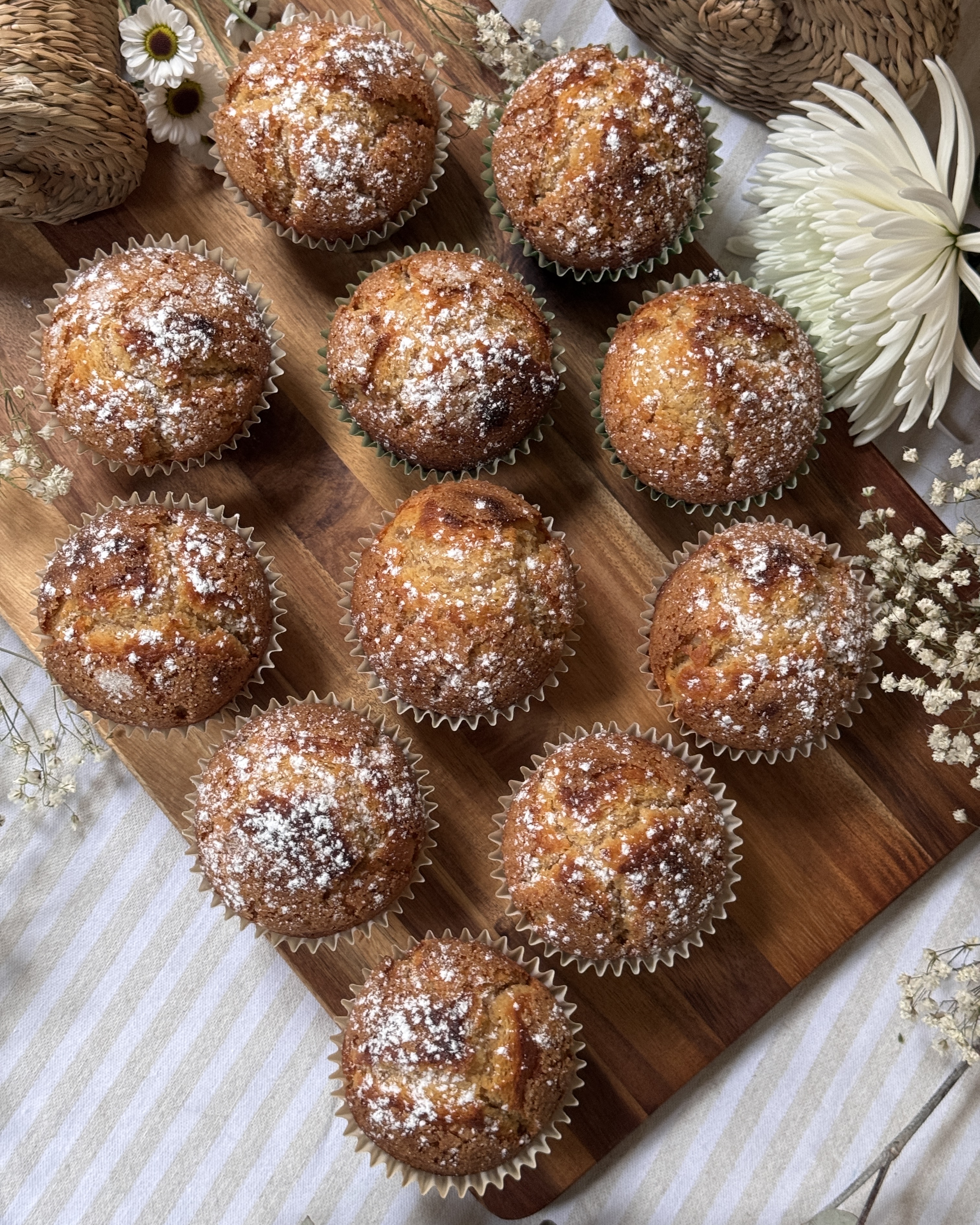 romisbakes receta Magdalenas de turrón blando