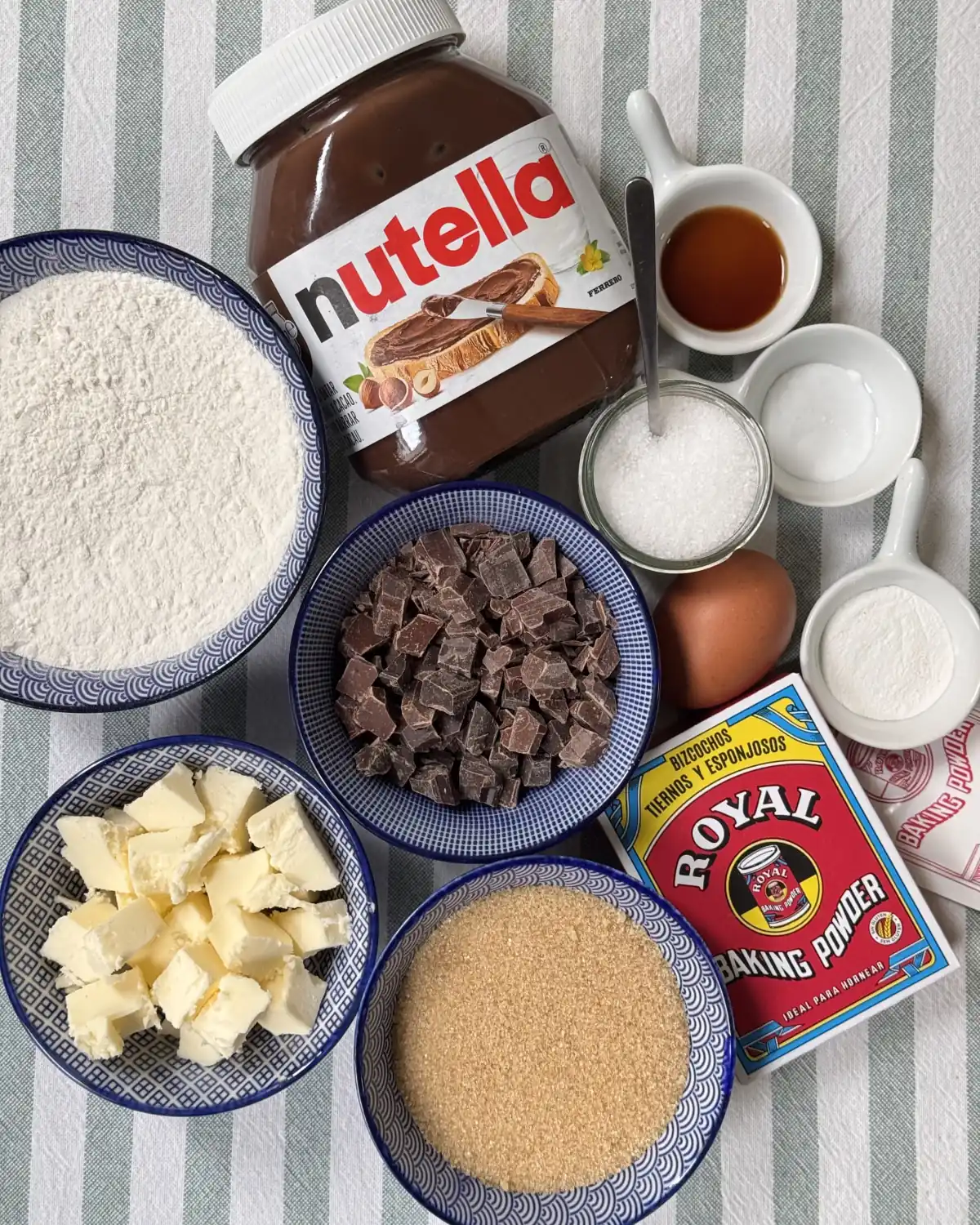 romisbakes receta Cookies de nutella y chips de chocolate