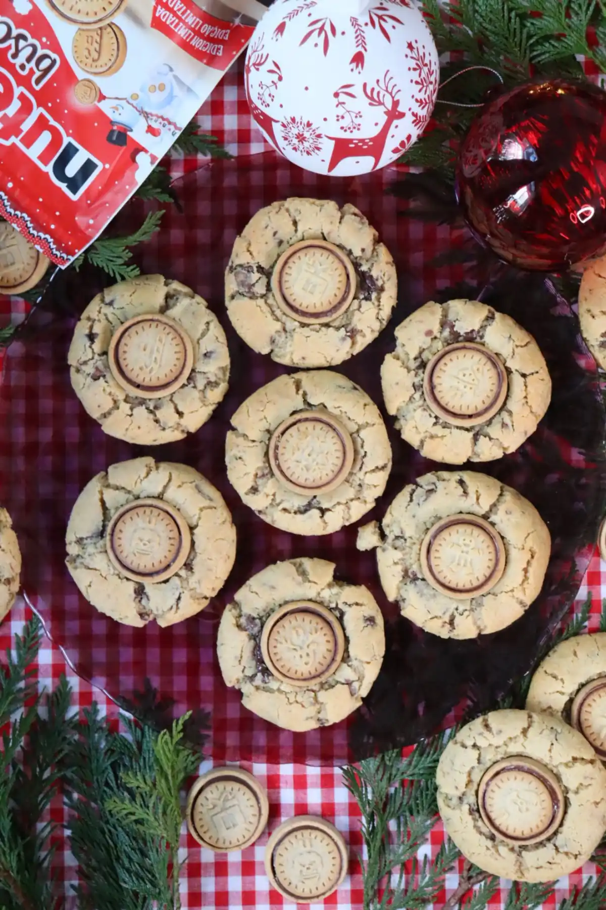 romisbakes recipe Nutella cookies