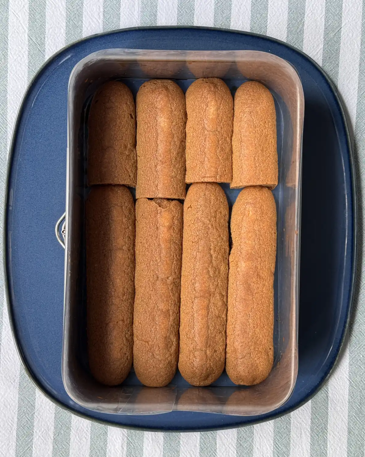 romisbakes recipe Nutella tiramisu-style cake