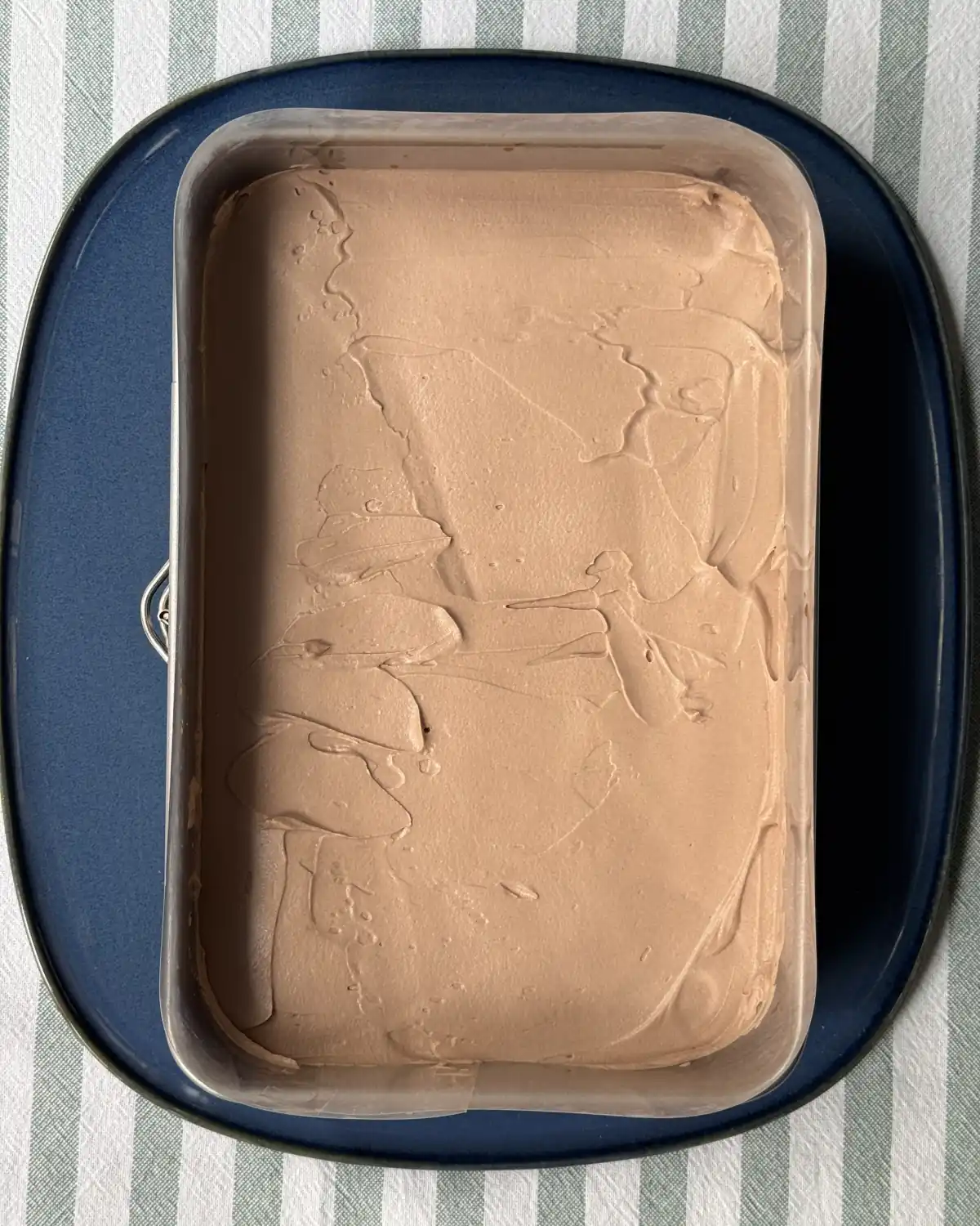 romisbakes recipe Nutella tiramisu-style cake