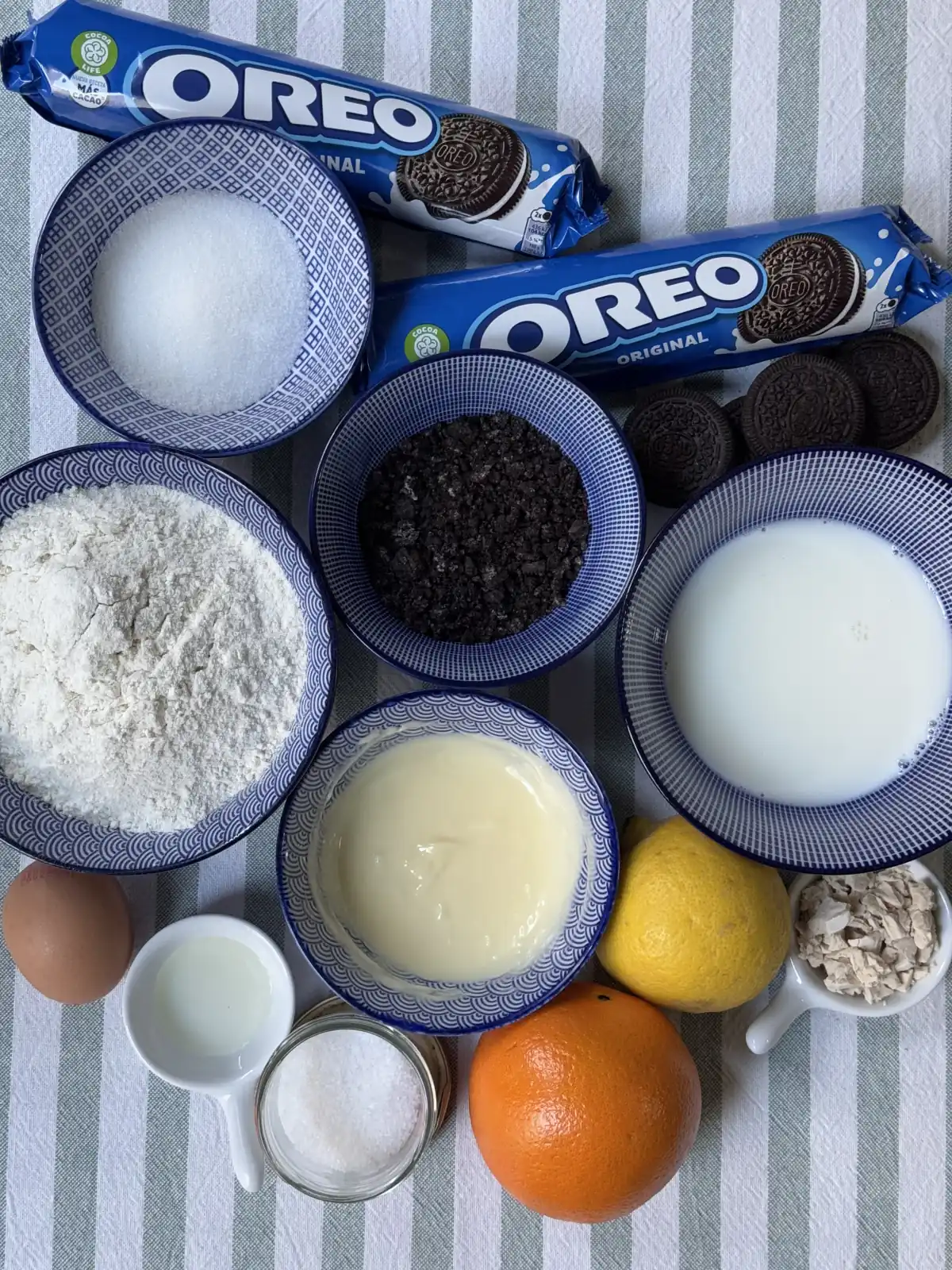 romisbakes receta Roscón de reyes oreo