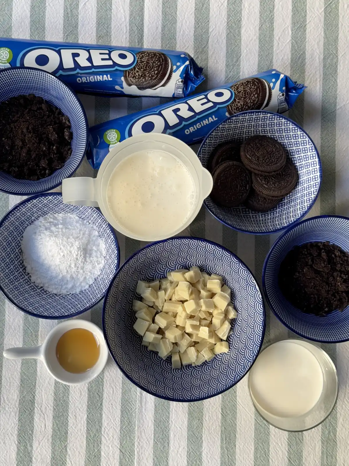 romisbakes receta Roscón de reyes oreo