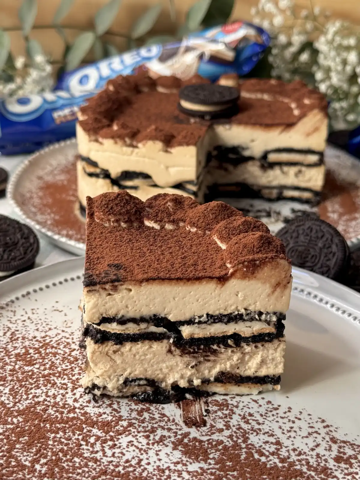 romisbakes recipe Oreo tiramisu
