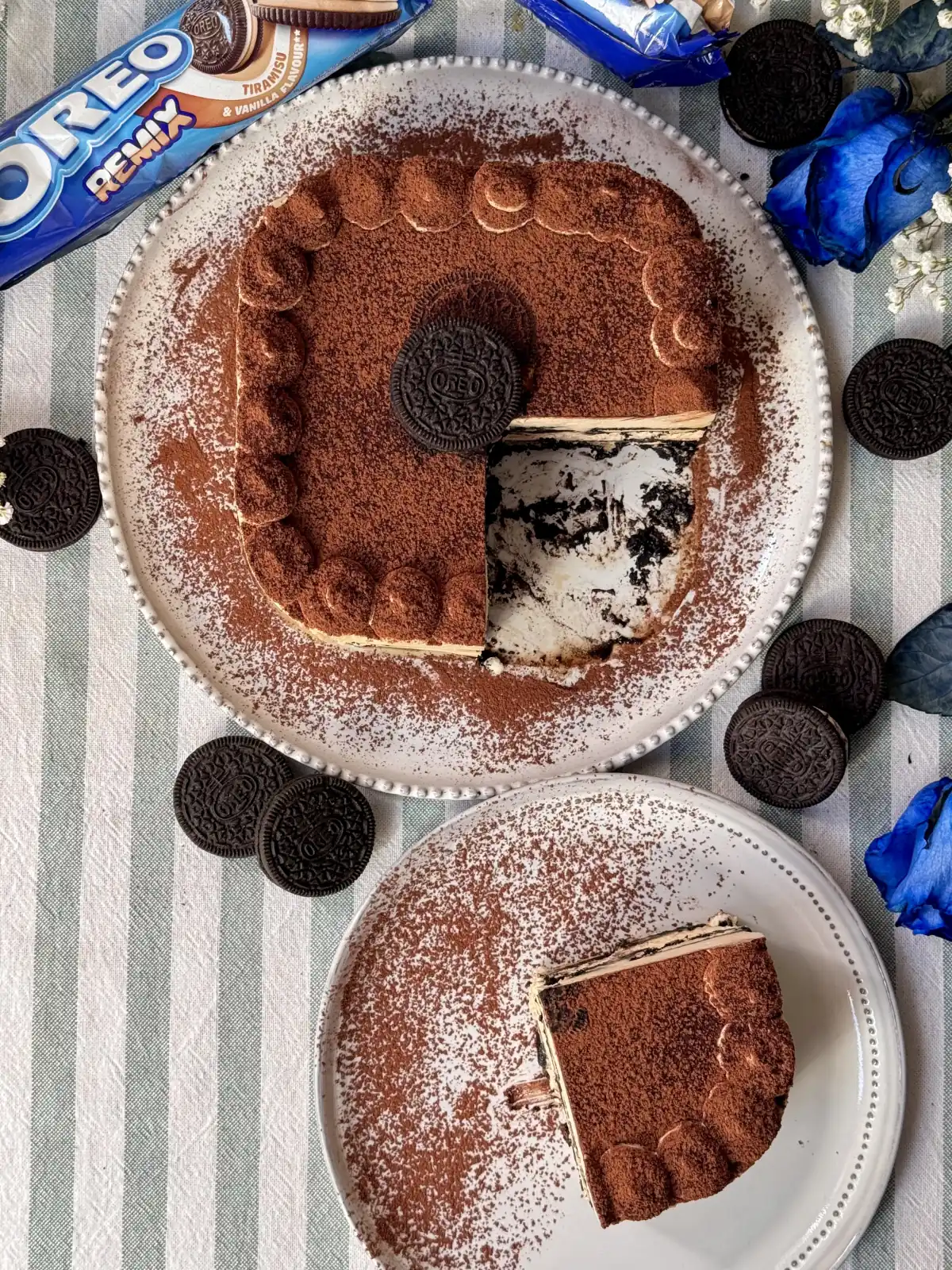 romisbakes recipe Oreo tiramisu