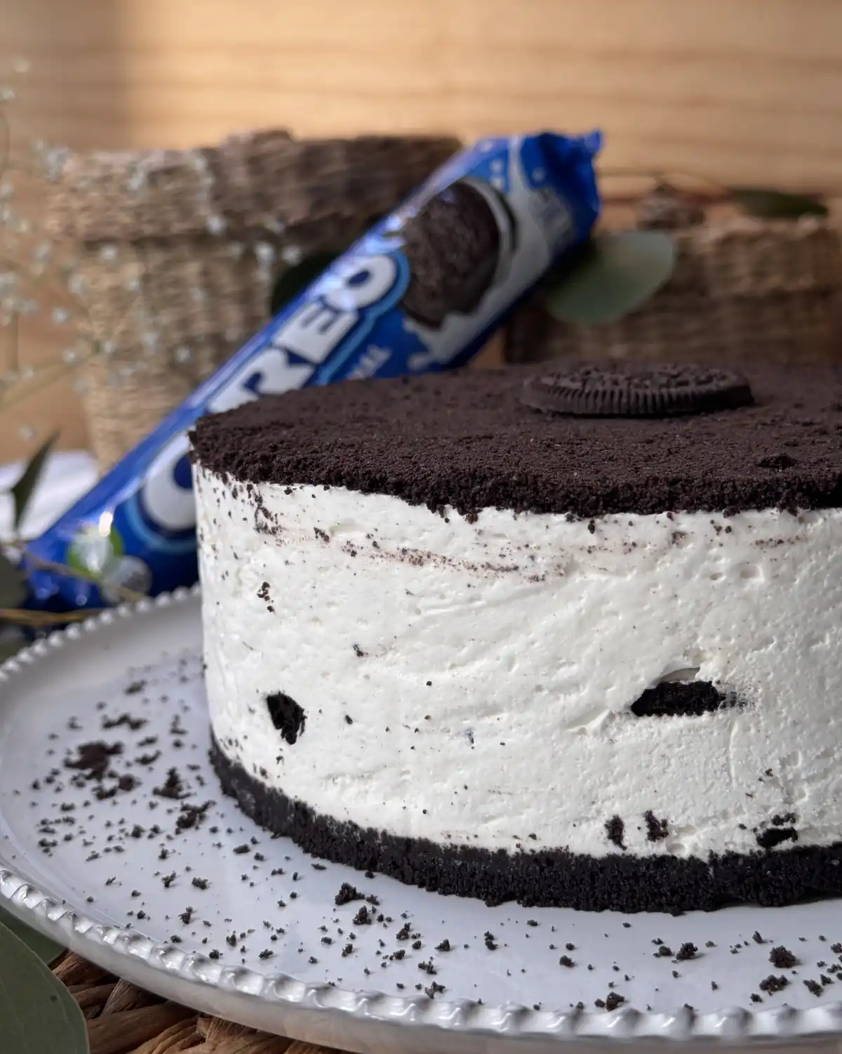 romisbakes receta Tarta Oreo de yogur