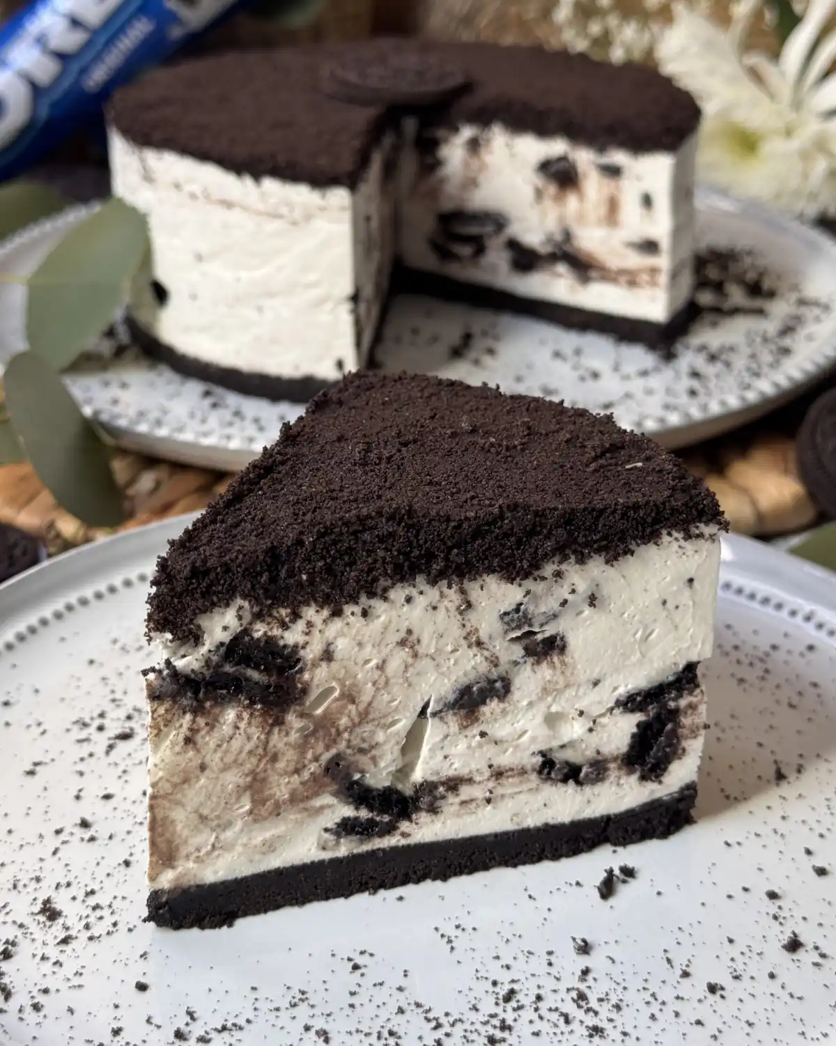 romisbakes receta Tarta Oreo de yogur