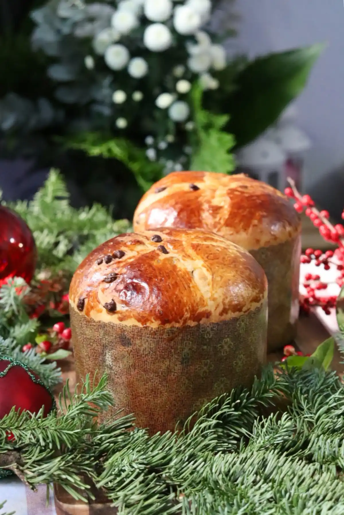 romisbakes receta Panettone con chocolate