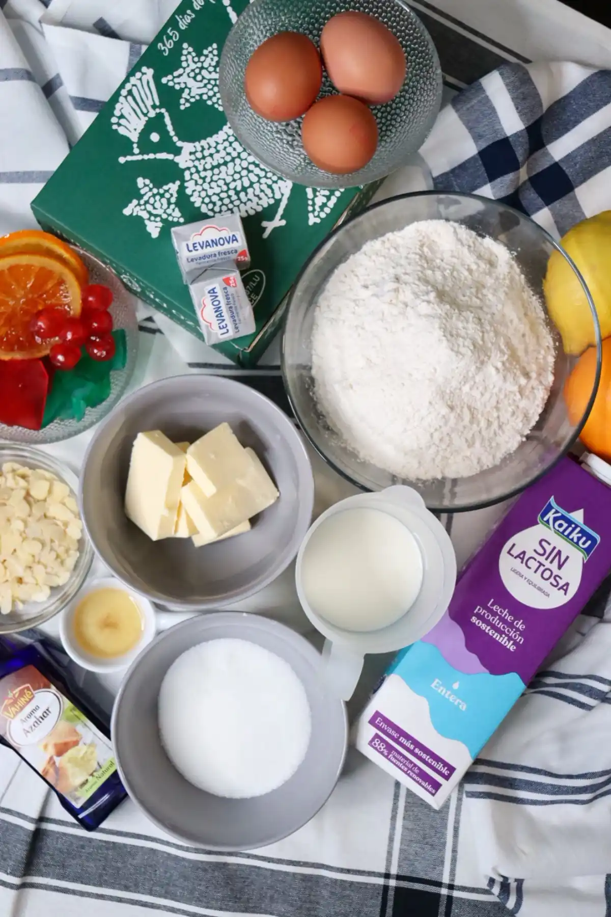 romisbakes recipe Lactose free roscón de reyes