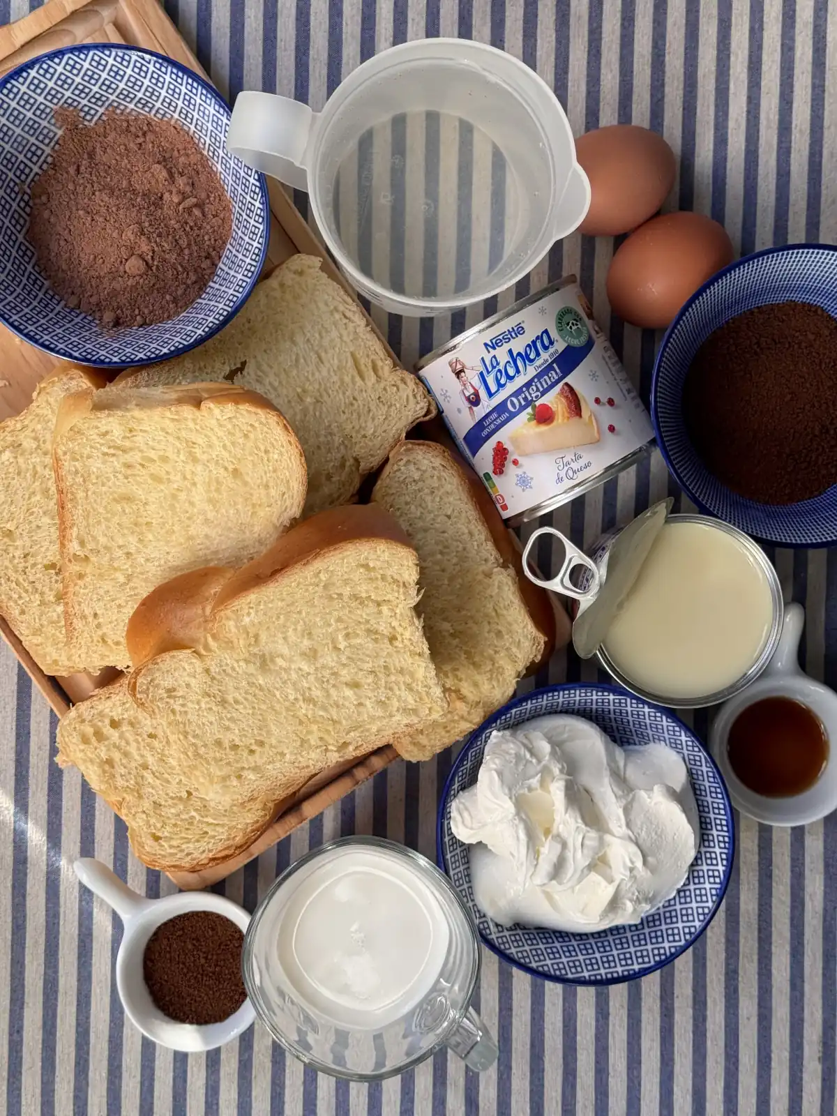 romisbakes recipe Tiramisu torrija with condensed milk