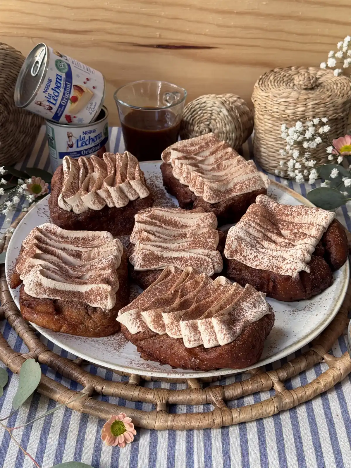 romisbakes recipe Tiramisu torrija with condensed milk