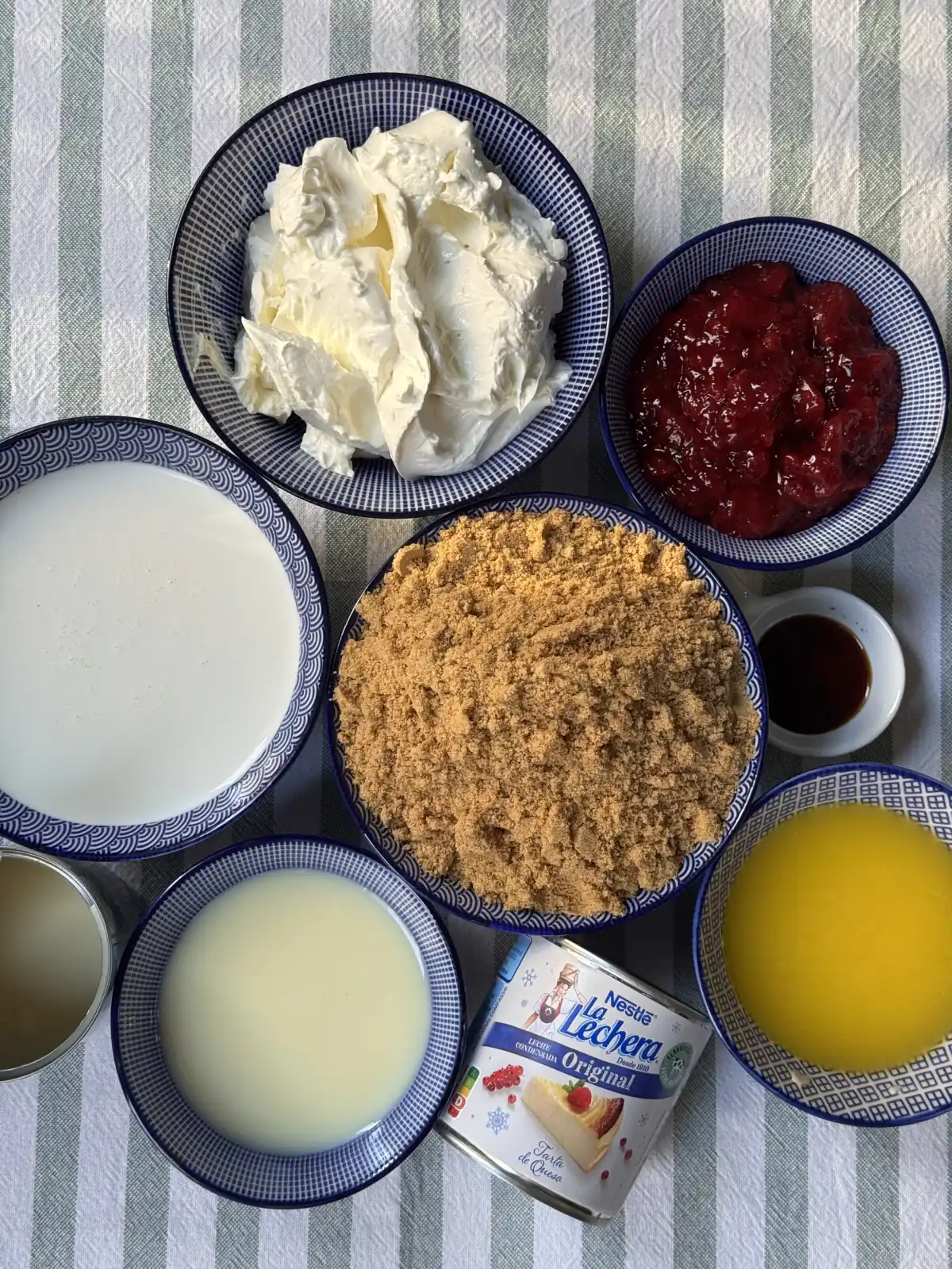 romisbakes recipe Upside down cheesecake