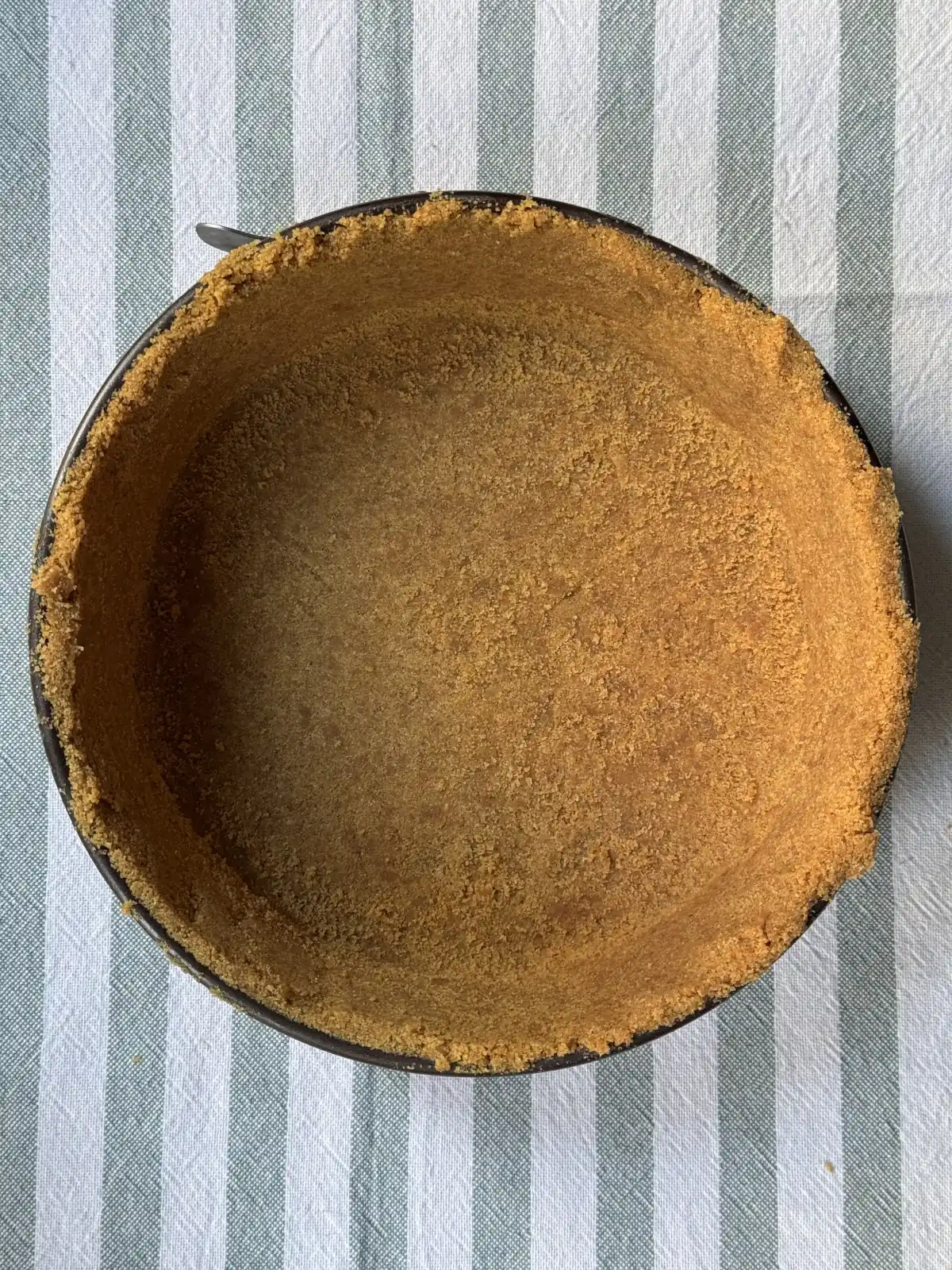 romisbakes recipe Upside down cheesecake