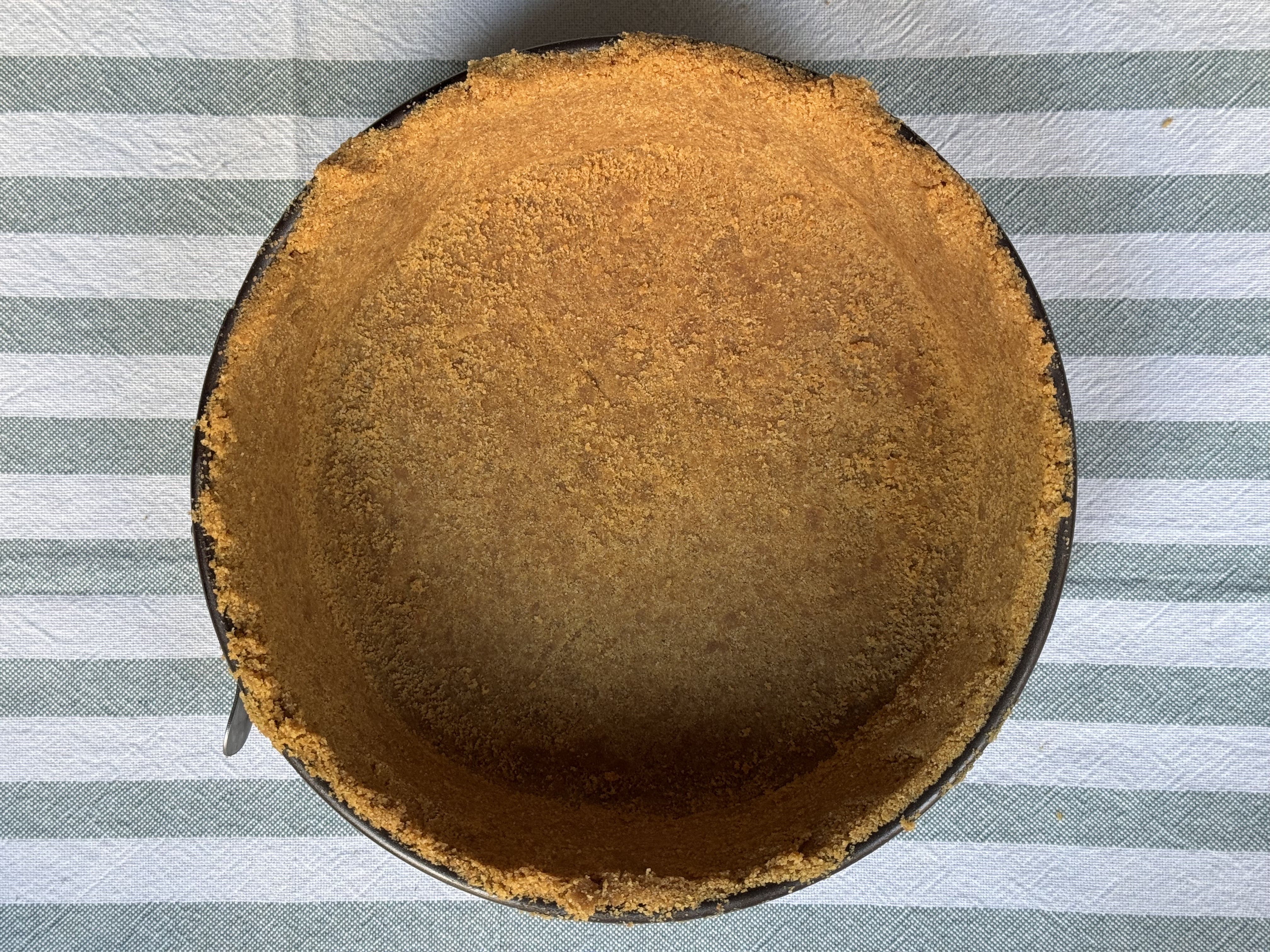romisbakes recipe Upside down cheesecake