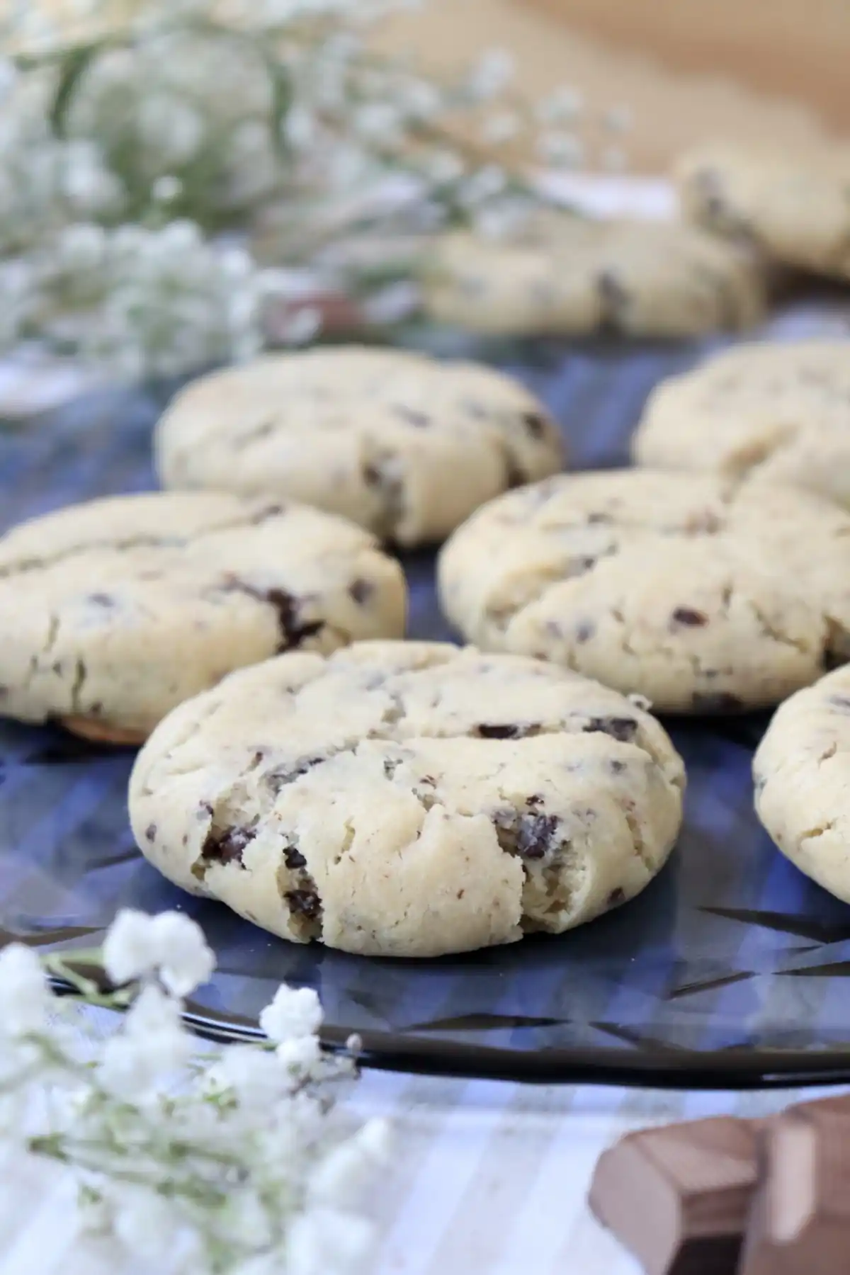 romisbakes recipe Vegan chocolate chip cookies