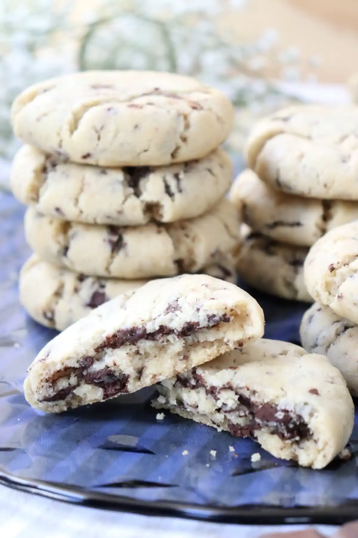 romisbakes recipe Vegan chocolate chip cookies